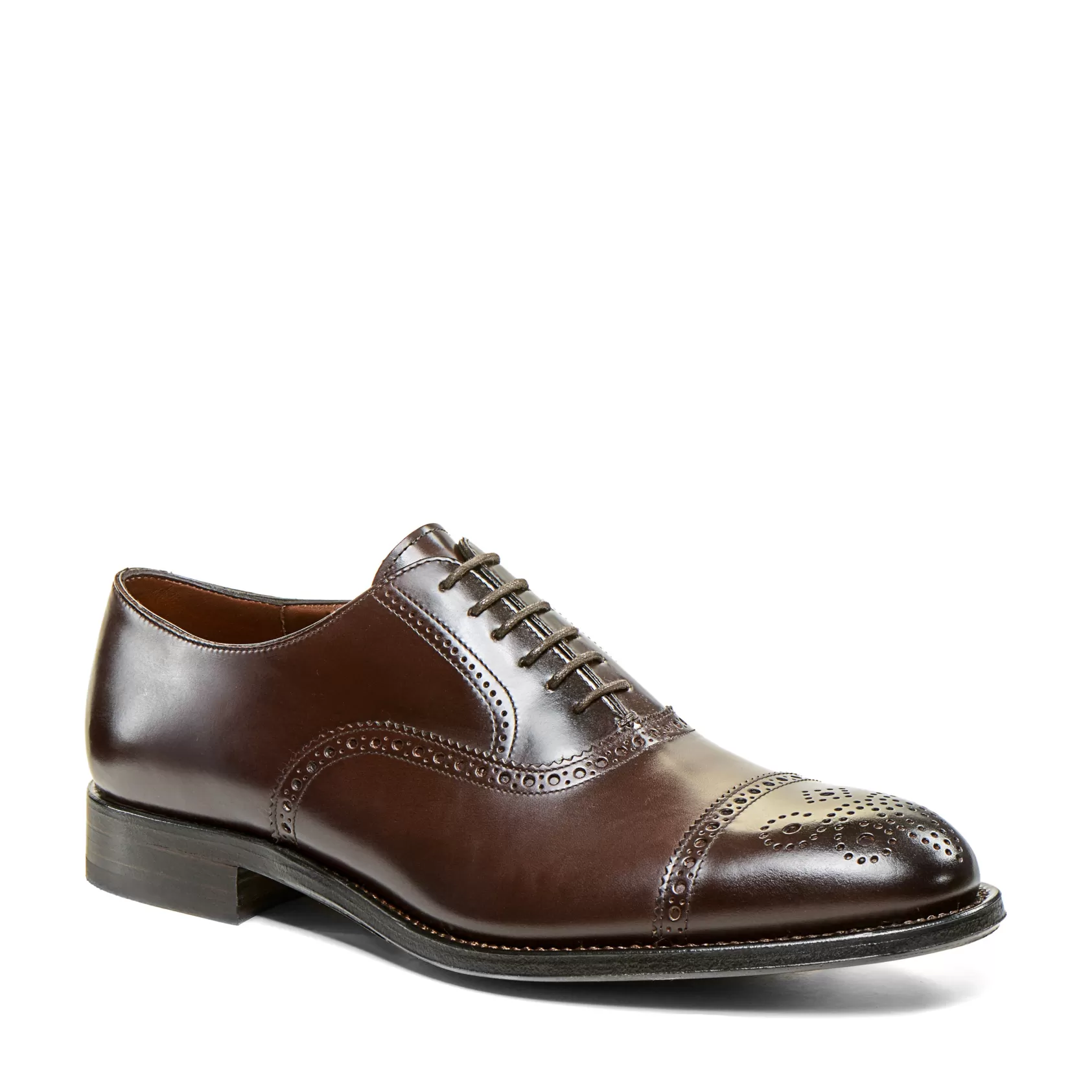 Fratelli Rossetti Ebony leather Oxford shoe | Best Sale