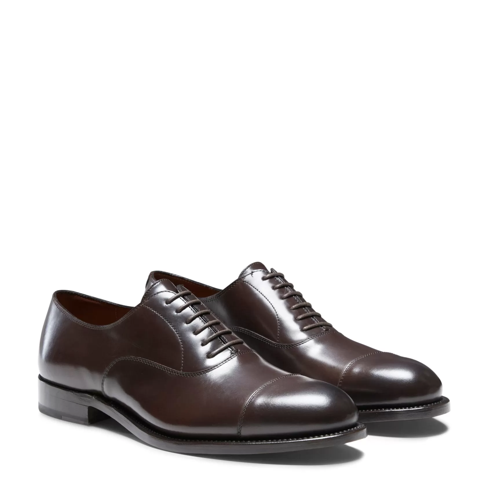 Fratelli Rossetti Ebony leather Oxford shoe | Hot