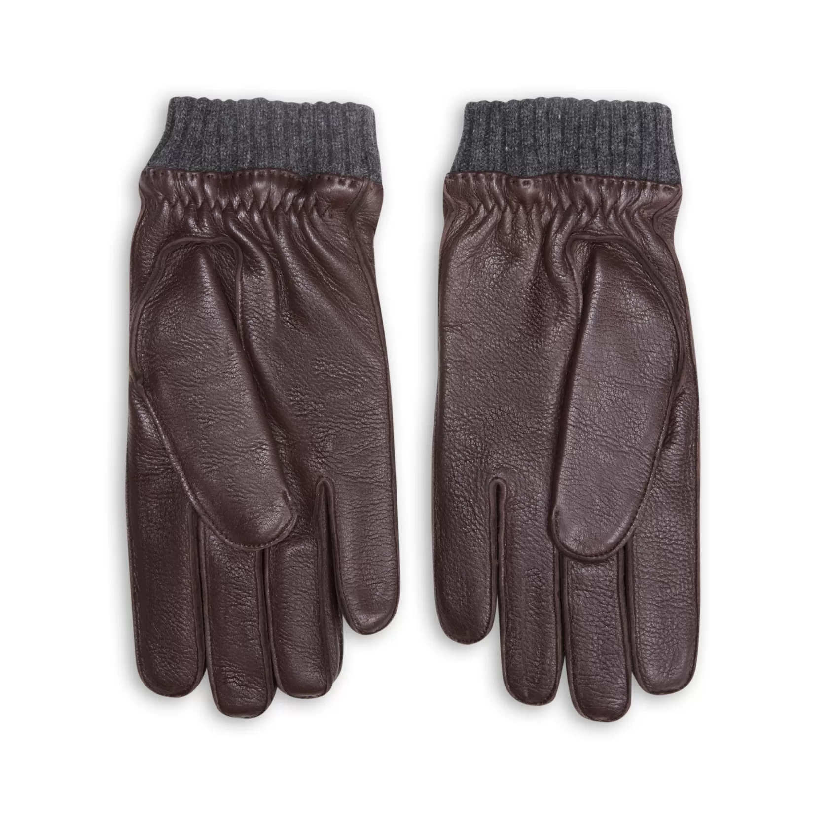 Fratelli Rossetti Guanto uomo in pelle colore - Marrone Outlet