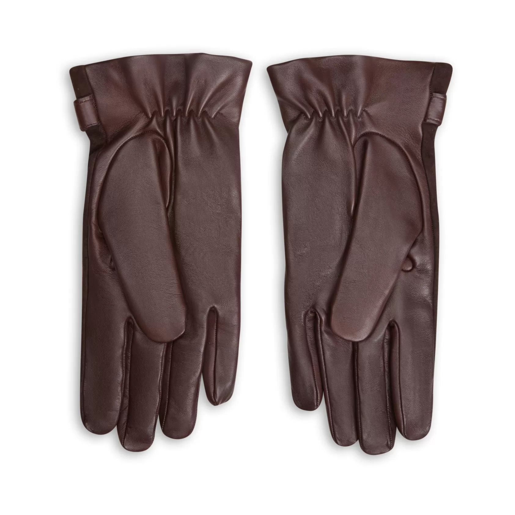 Fratelli Rossetti Guanto uomo in pelle e suede colore - Marrone Best Sale