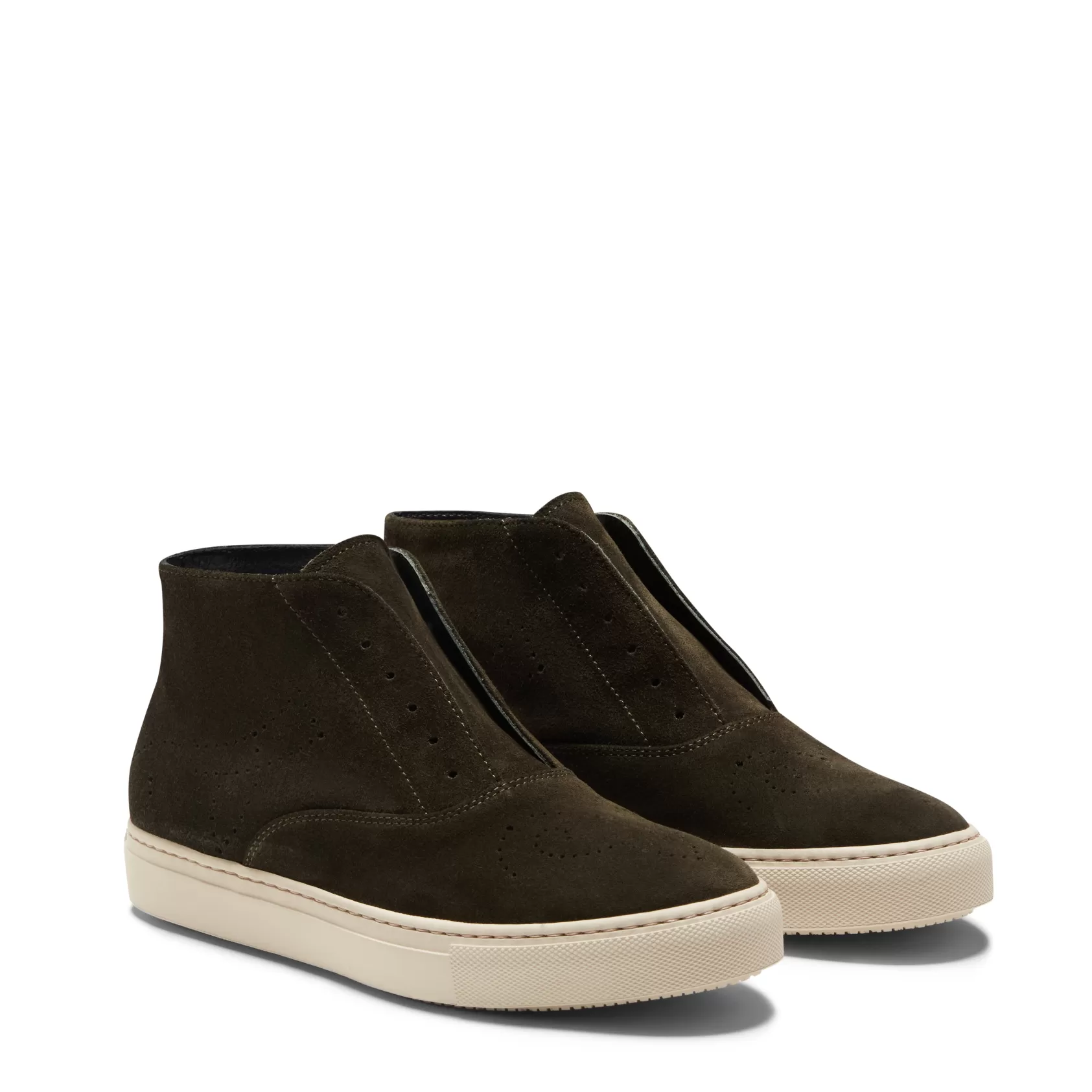 Fratelli Rossetti Hobo Sport desert boot in green-coloured suede | Forest Fashion