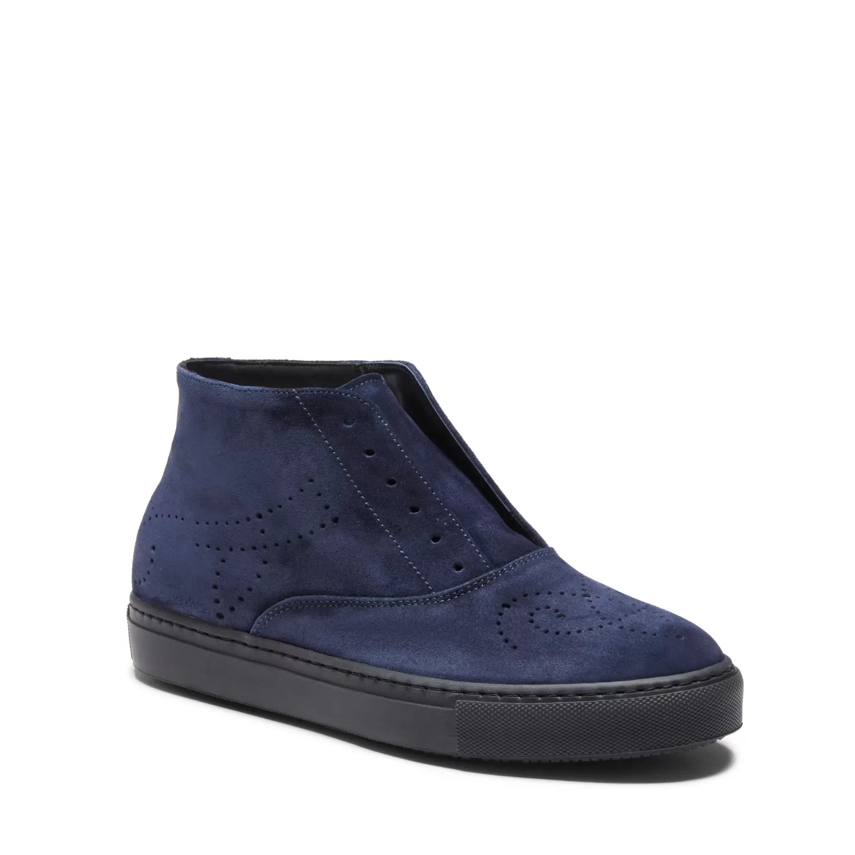Fratelli Rossetti Hobo Sport desert boot in navy blue-coloured suede | Best Sale