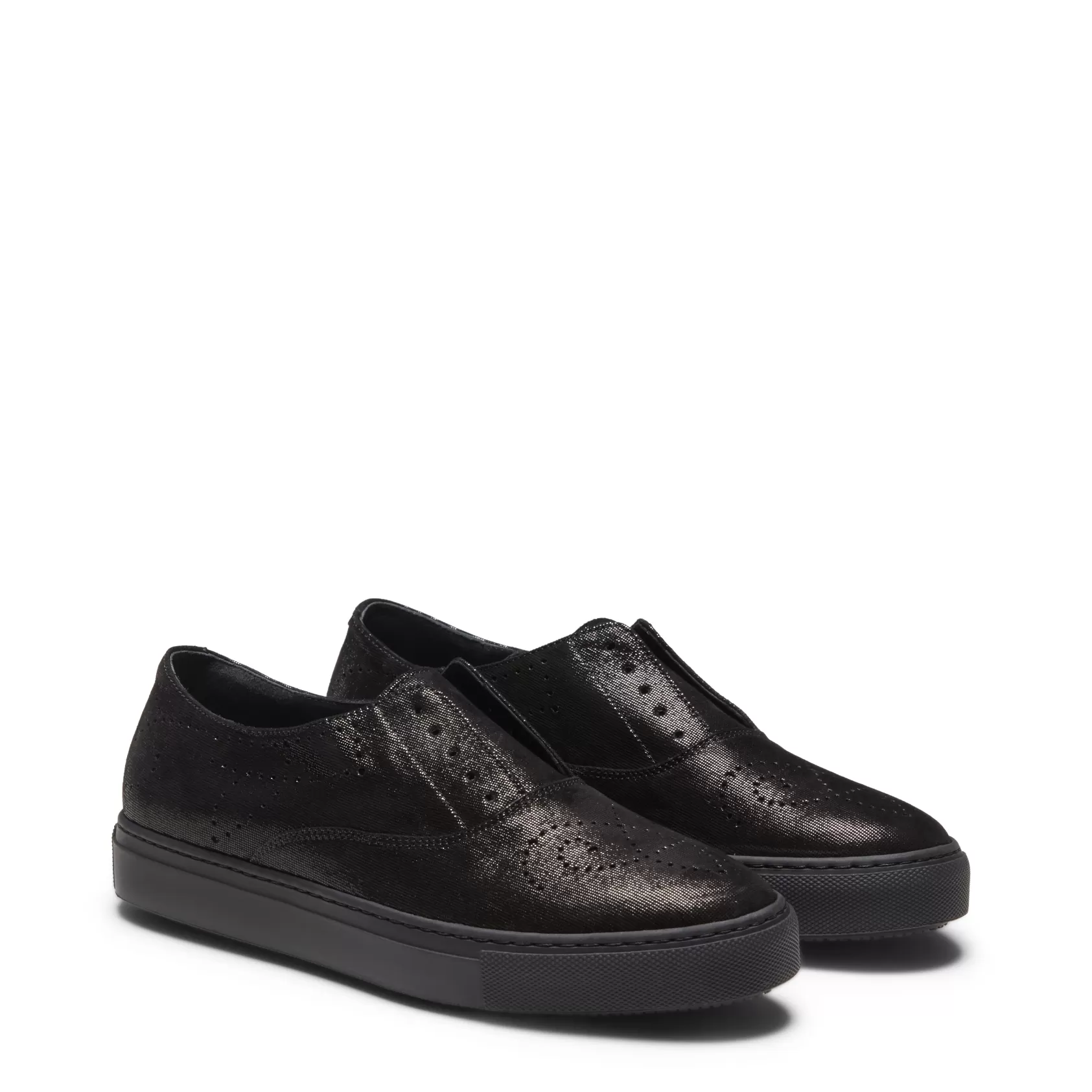 Fratelli Rossetti Hobo Sport sneaker in leather | Black Flash Sale