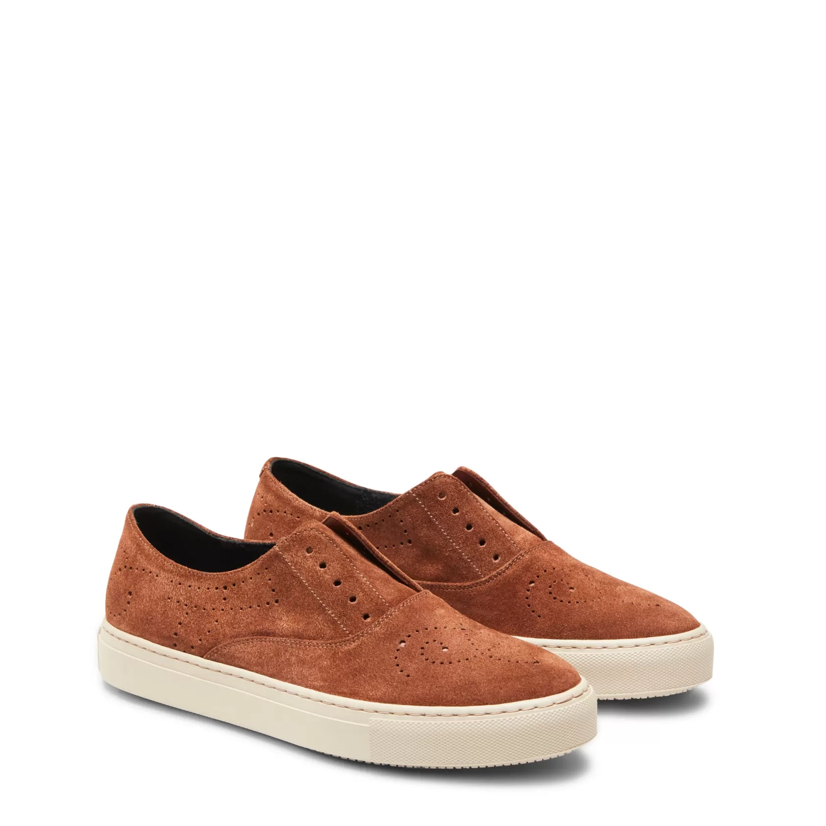 Fratelli Rossetti Hobo Sport sneaker in cognac-coloured suede | Store