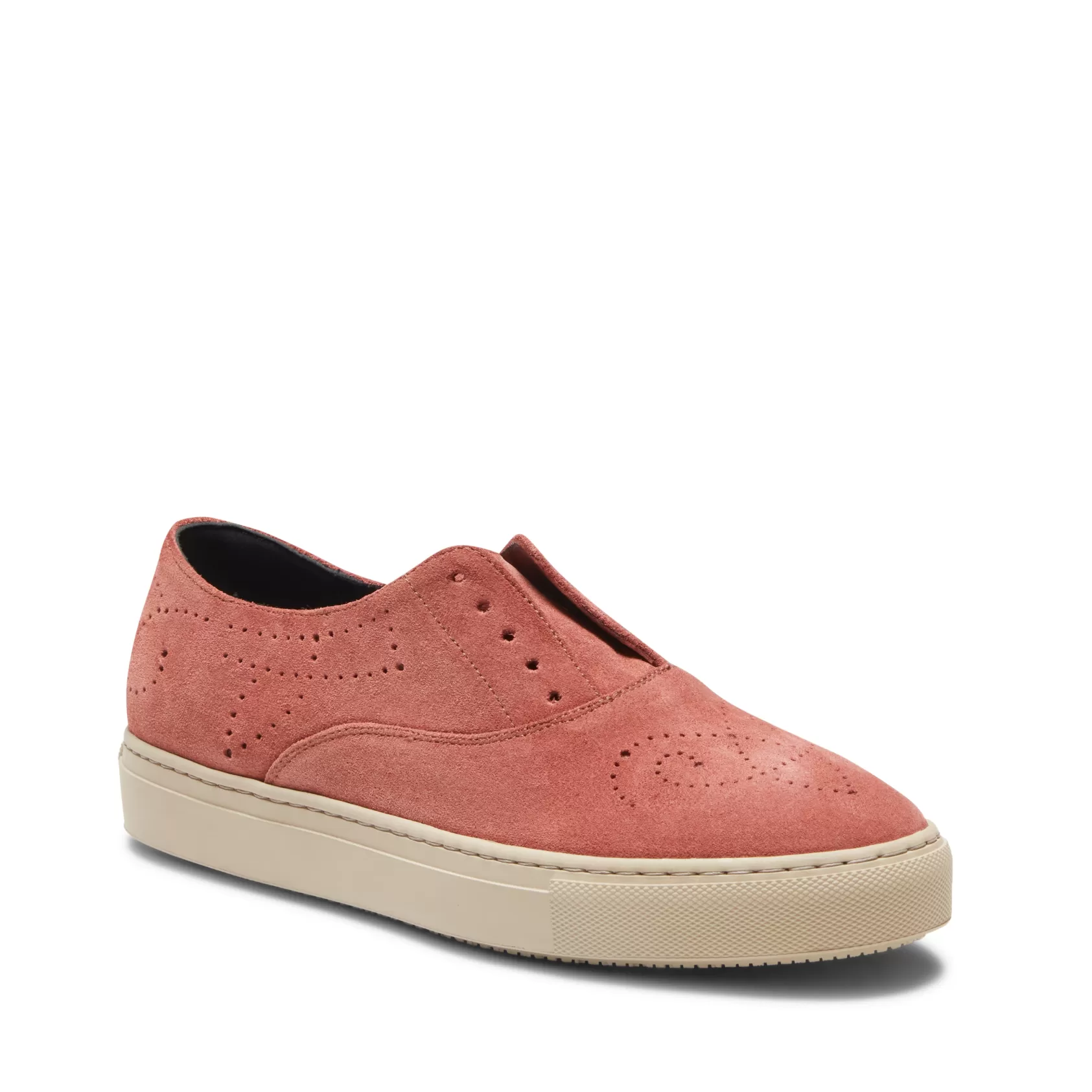 Fratelli Rossetti Hobo Sport sneaker in lychee-coloured suede | Litchi Best Sale