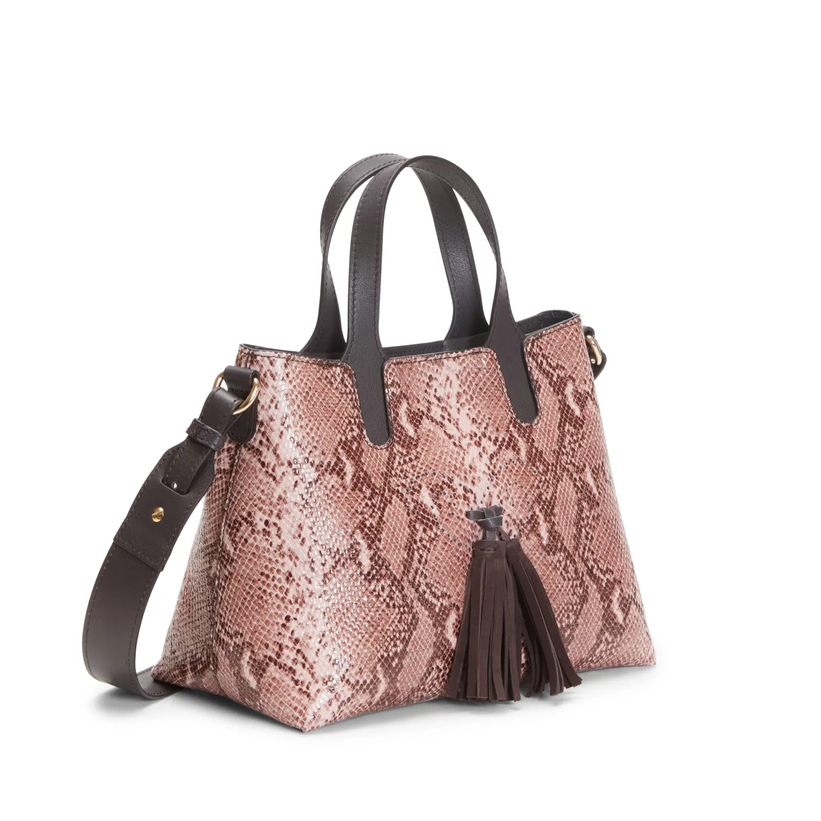 Fratelli Rossetti Hobo Tote Bag Piccola in pelle colore cipria- Discount