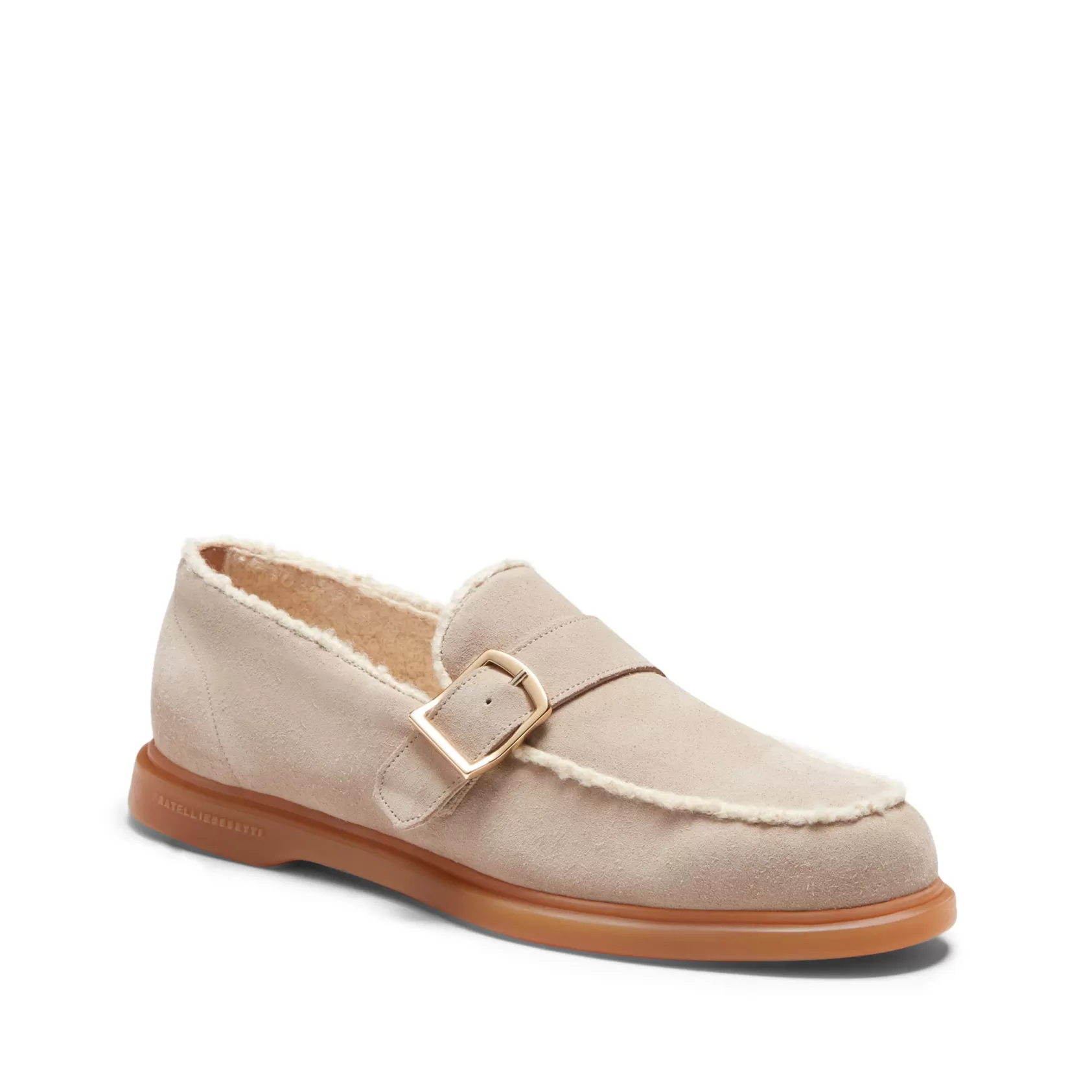 Fratelli Rossetti Loafer in sand-coloured suede | Sabbia Shop