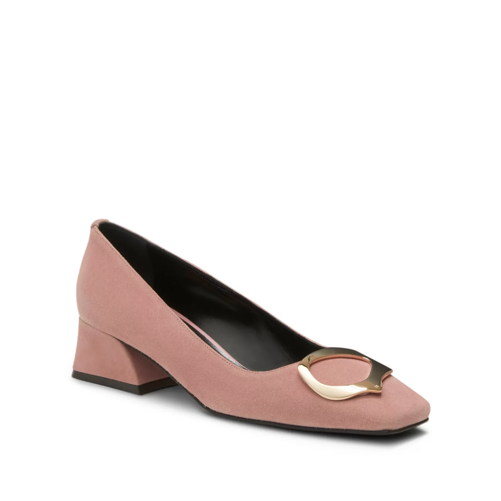 Fratelli Rossetti Lychee-coloured suede Magenta pump | Litchi Discount