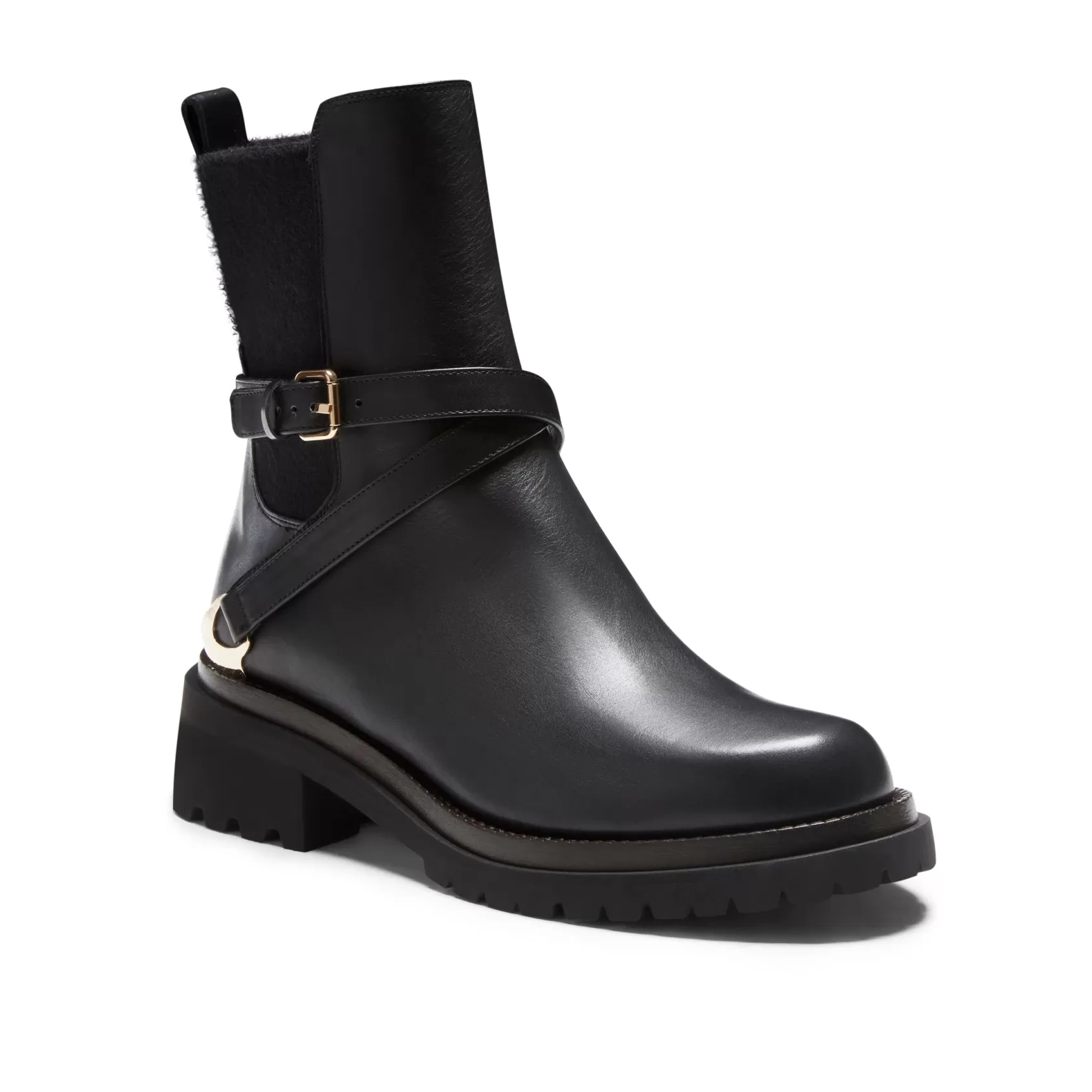 Fratelli Rossetti Magenta ankle boot in black leather | Nero Best