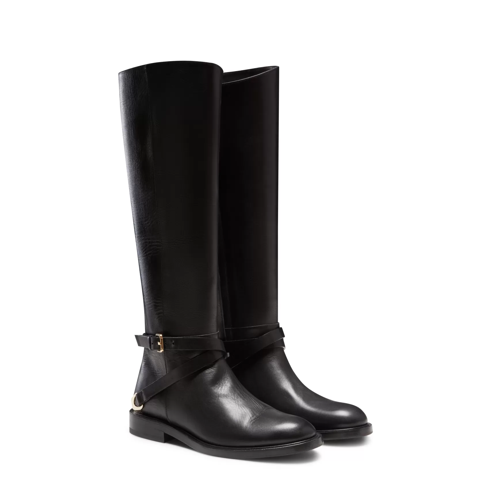 Fratelli Rossetti Magenta boot in black leather | Nero Flash Sale