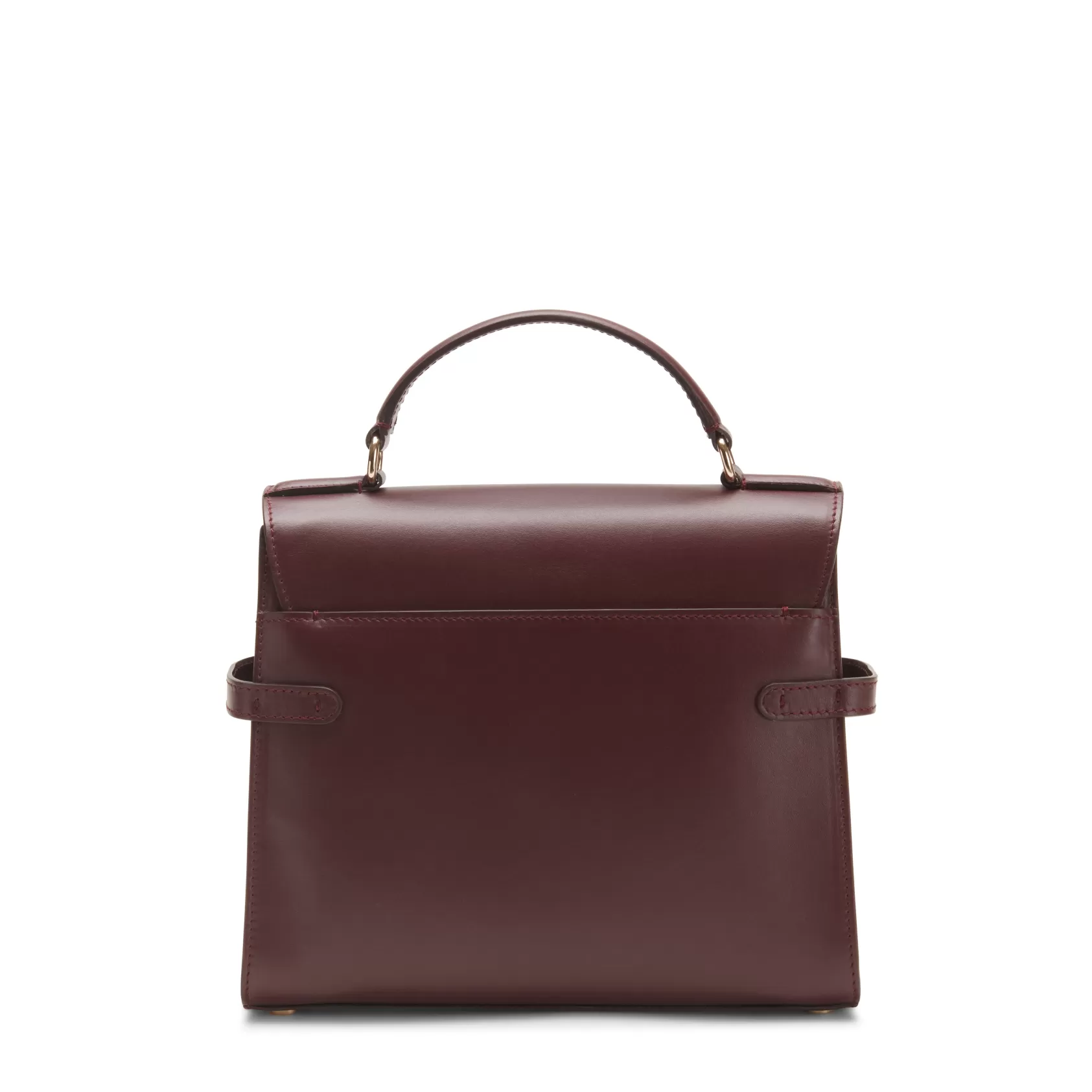 Fratelli Rossetti Magenta Tote bag in pelle colore granata- Hot