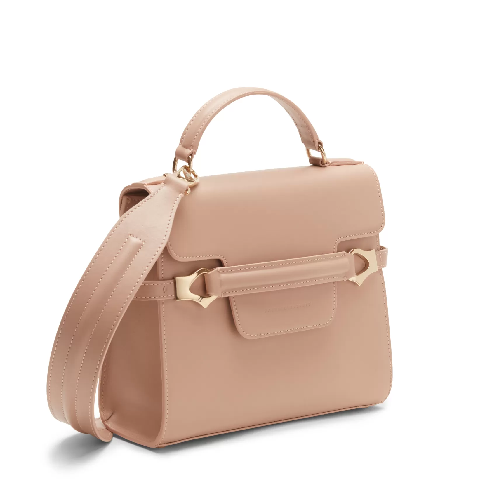 Fratelli Rossetti Magenta Tote bag in pelle colore rosa chiaro- Flash Sale