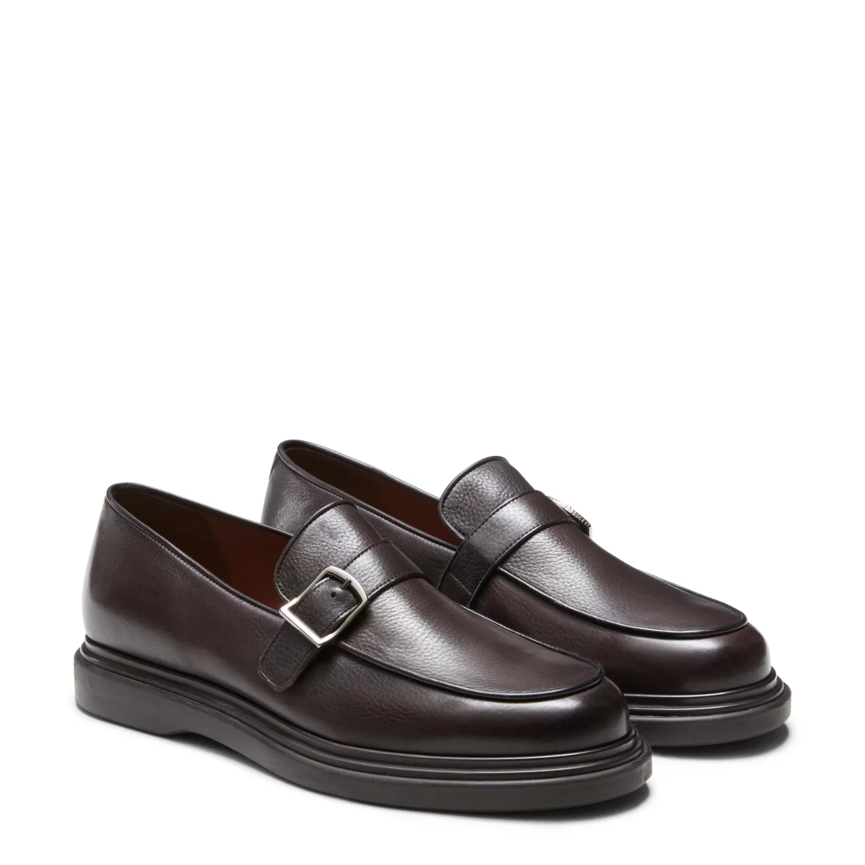 Fratelli Rossetti Mahogany leather loafer | Best