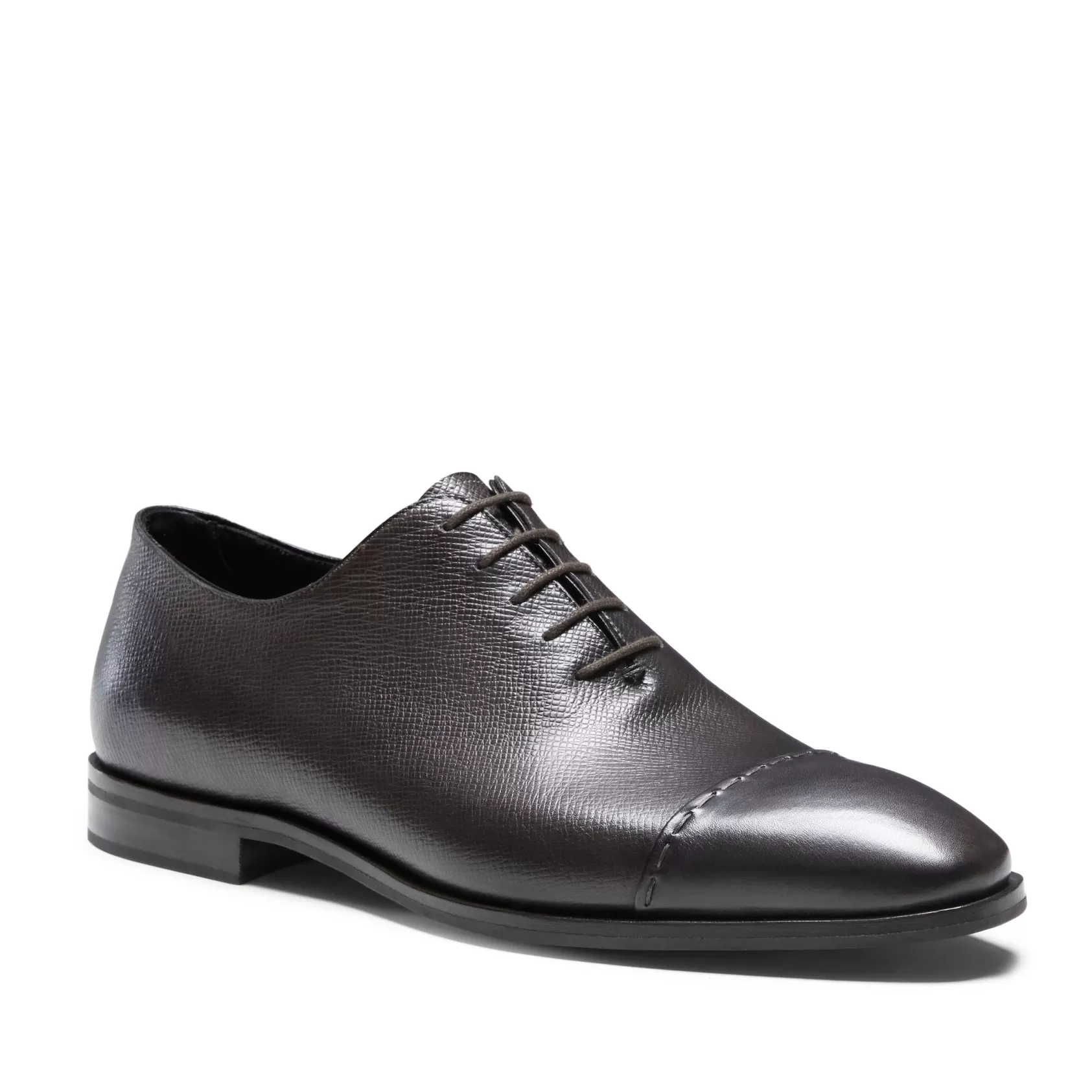 Fratelli Rossetti leather Oxford shoe | Mahogany Sale