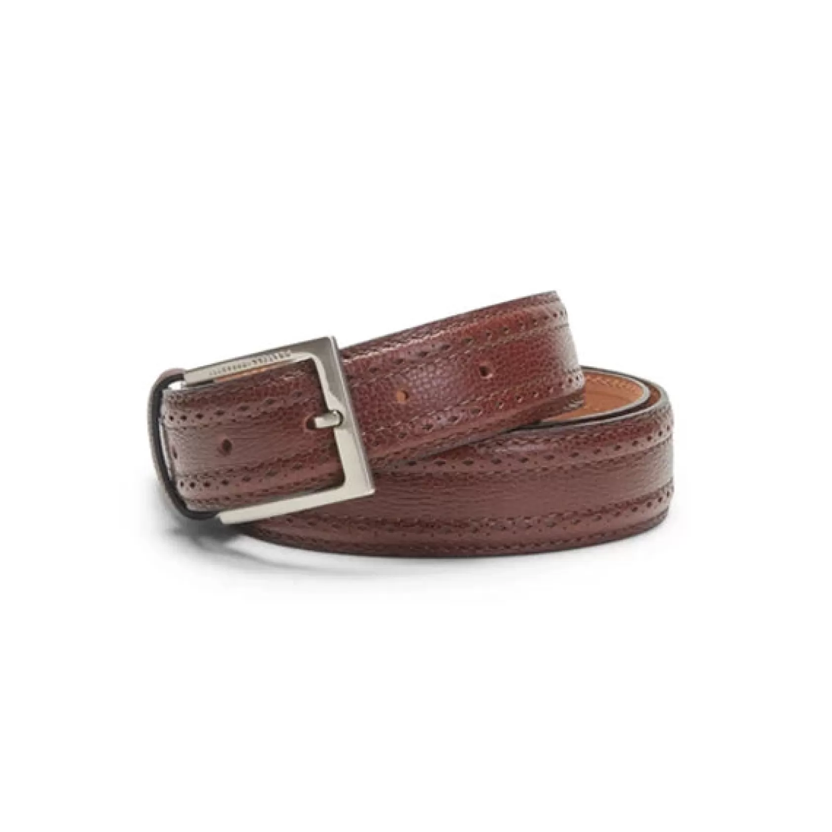 Fratelli Rossetti Men's almond-coloured leather belt | Mandorla Flash Sale