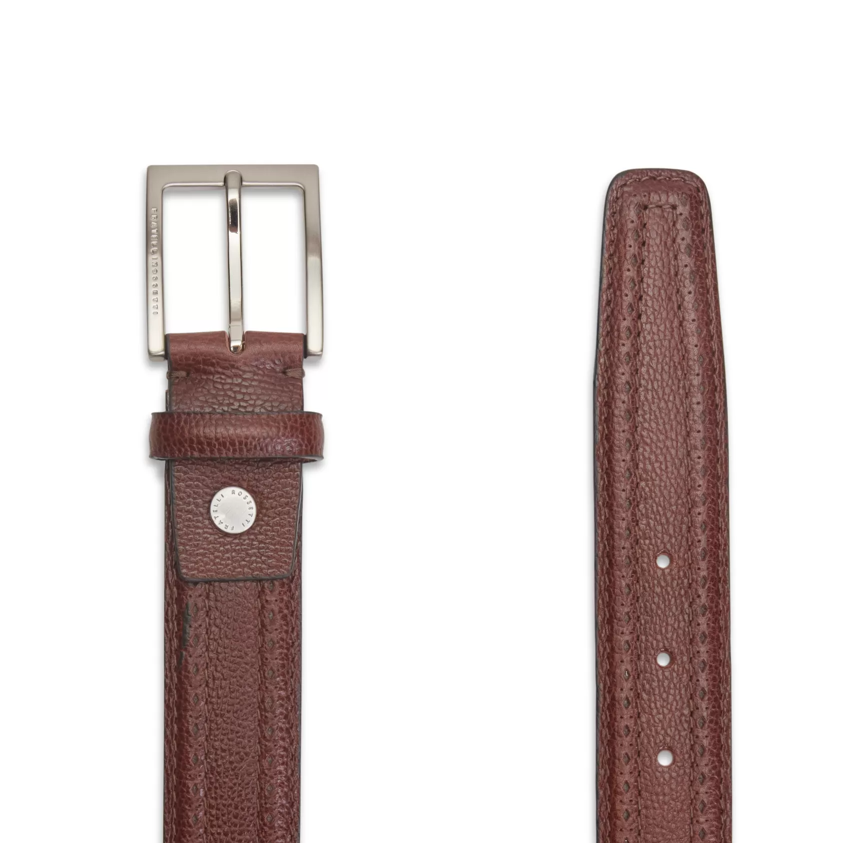 Fratelli Rossetti Men's almond-coloured leather belt | Mandorla Flash Sale