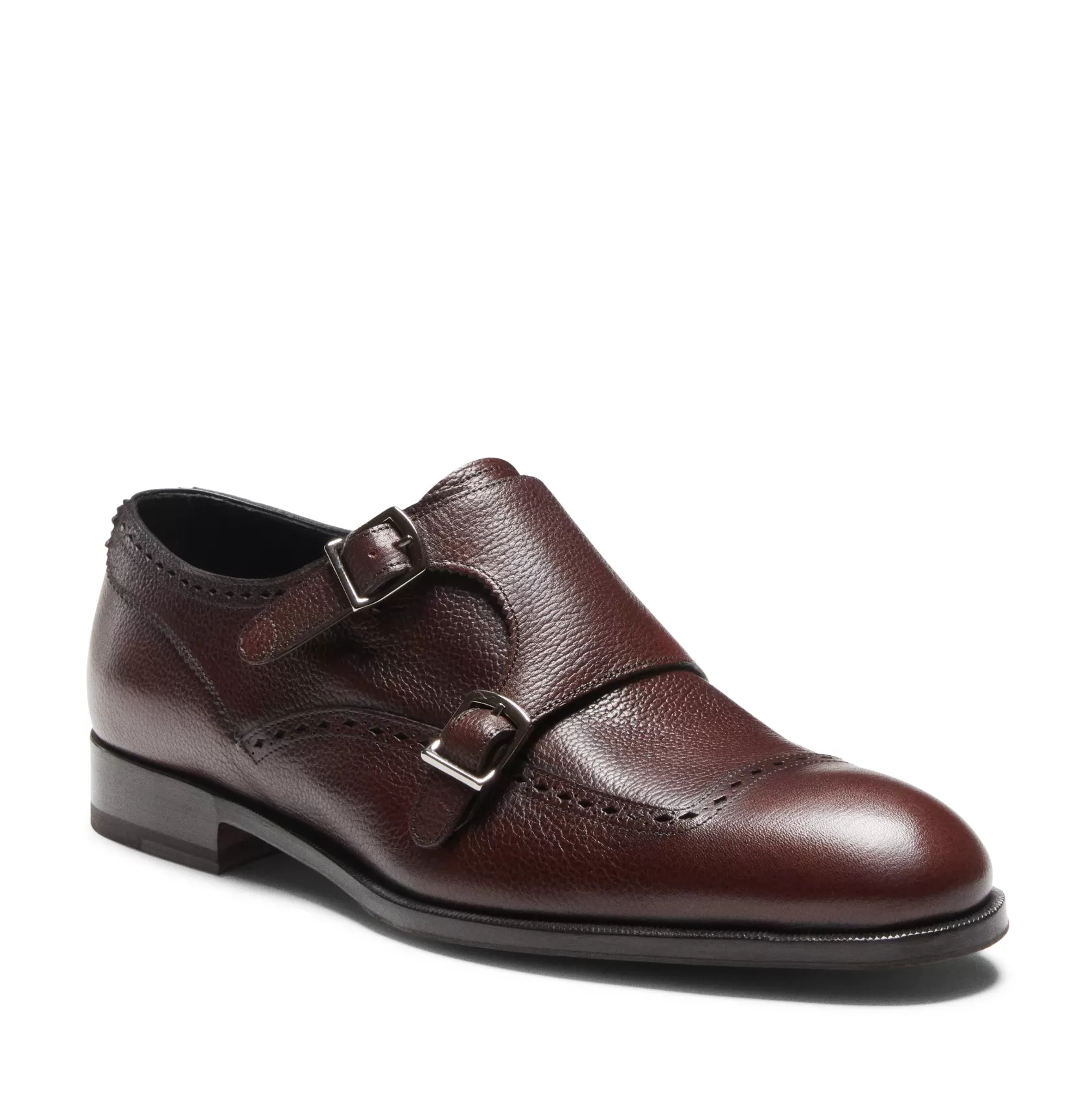 Fratelli Rossetti Men's almond-coloured leather buckle Derby shoe | Mandorla Discount