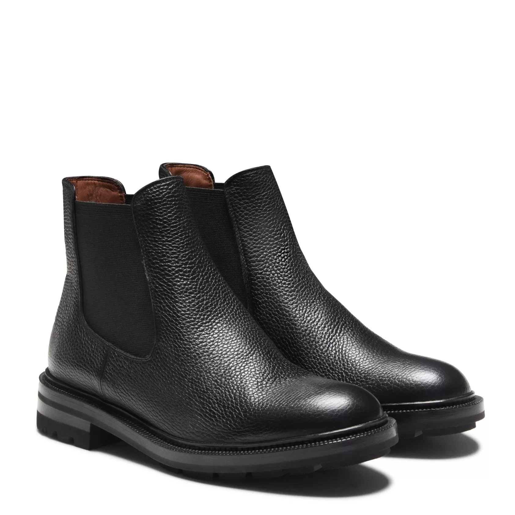 Fratelli Rossetti Men’s black leather boots | Nero Shop