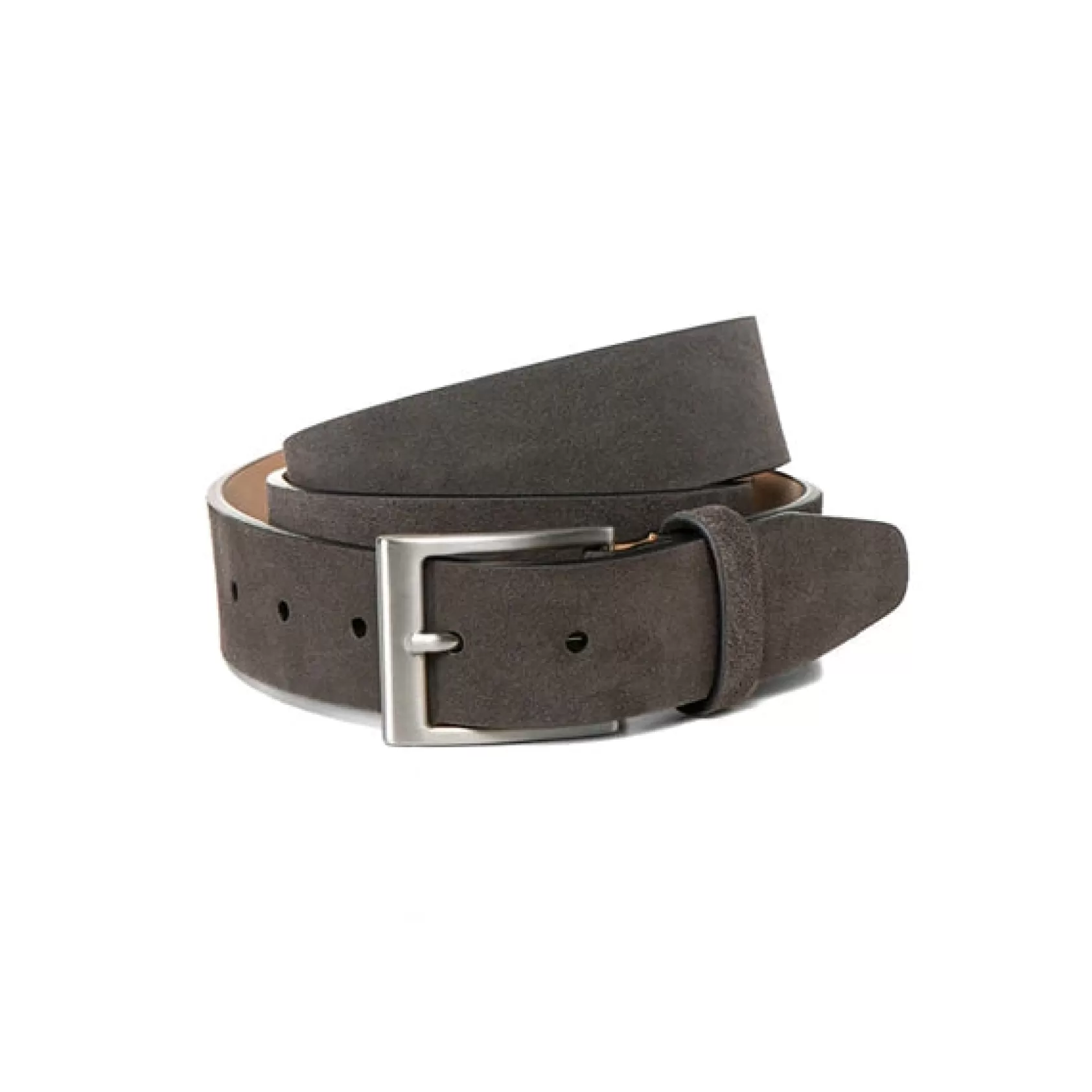 Fratelli Rossetti Men's charcoal grey suede belt | Cheap