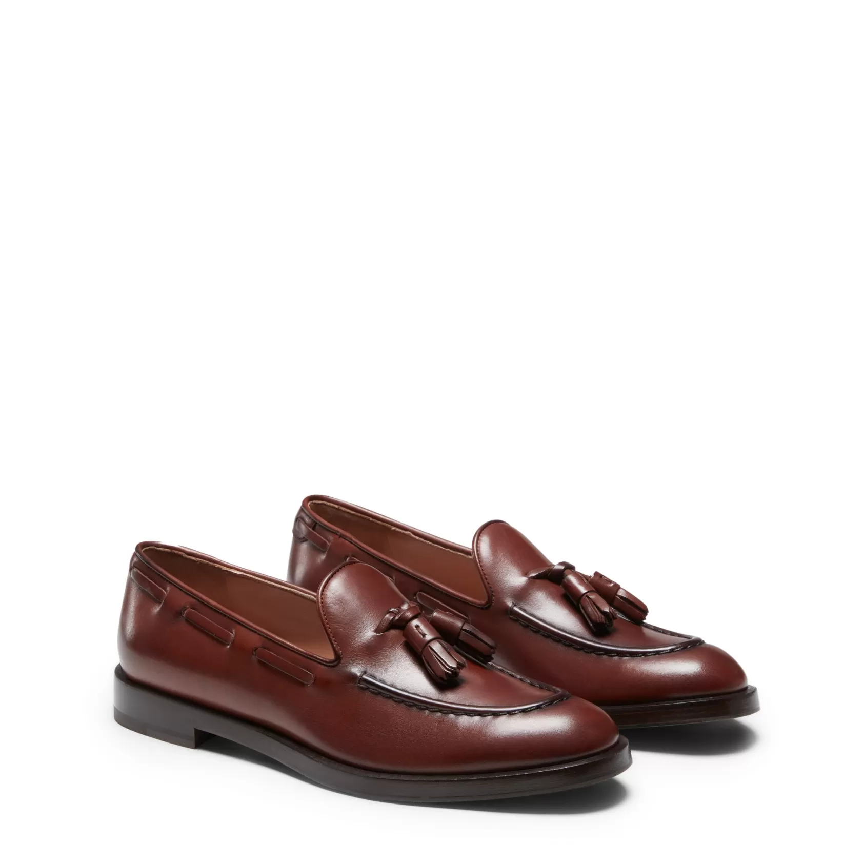 Fratelli Rossetti Mocassino Brera in pelle da donna colore mandorla- Sale