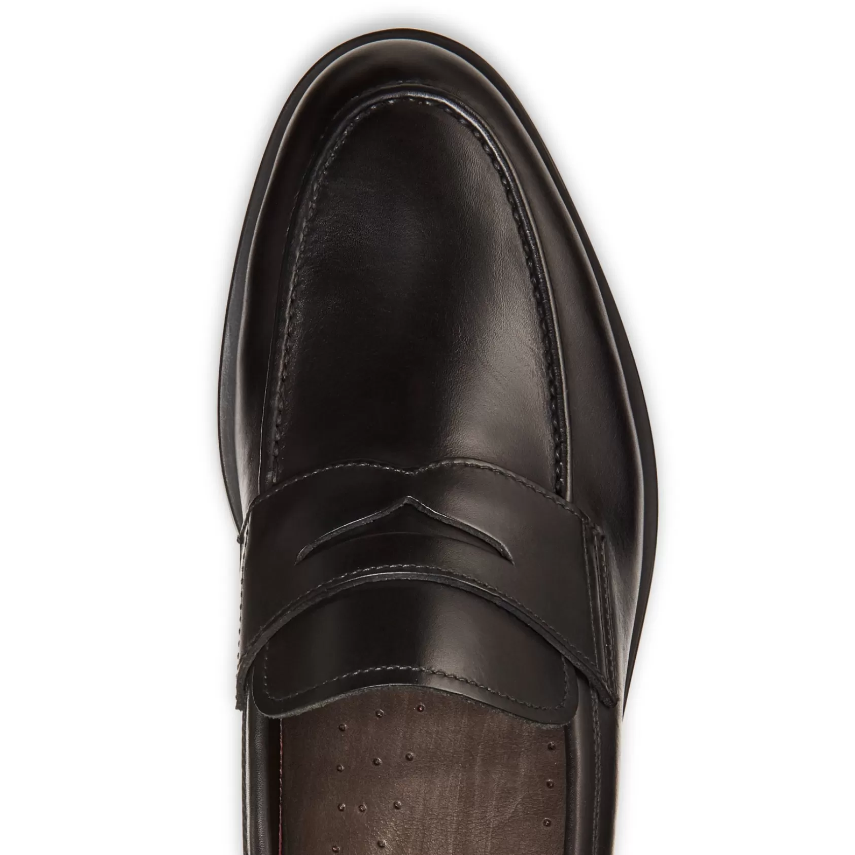 Fratelli Rossetti Mocassino in pelle color nero- Outlet