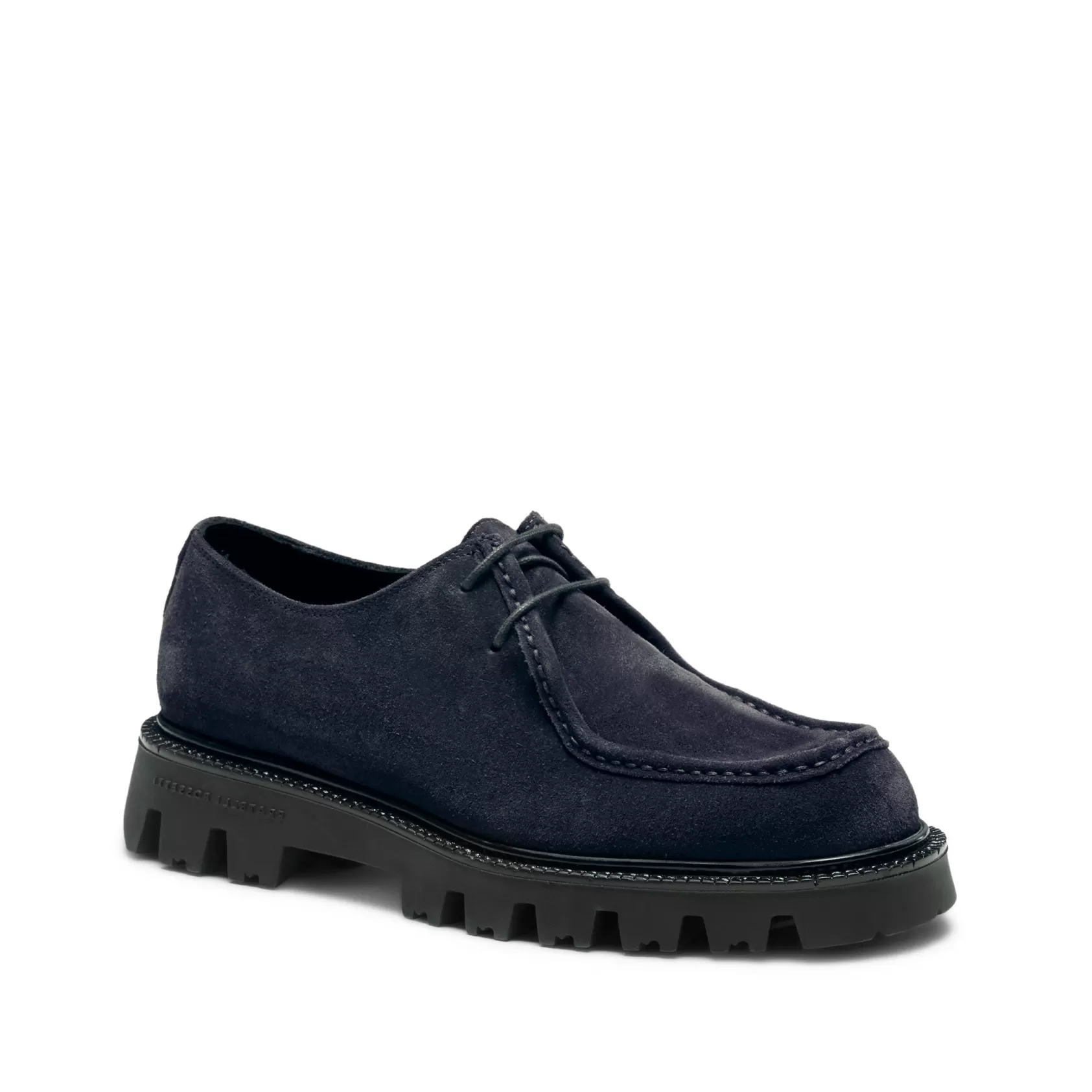 Fratelli Rossetti blue suede Derby shoe | Navy Sale