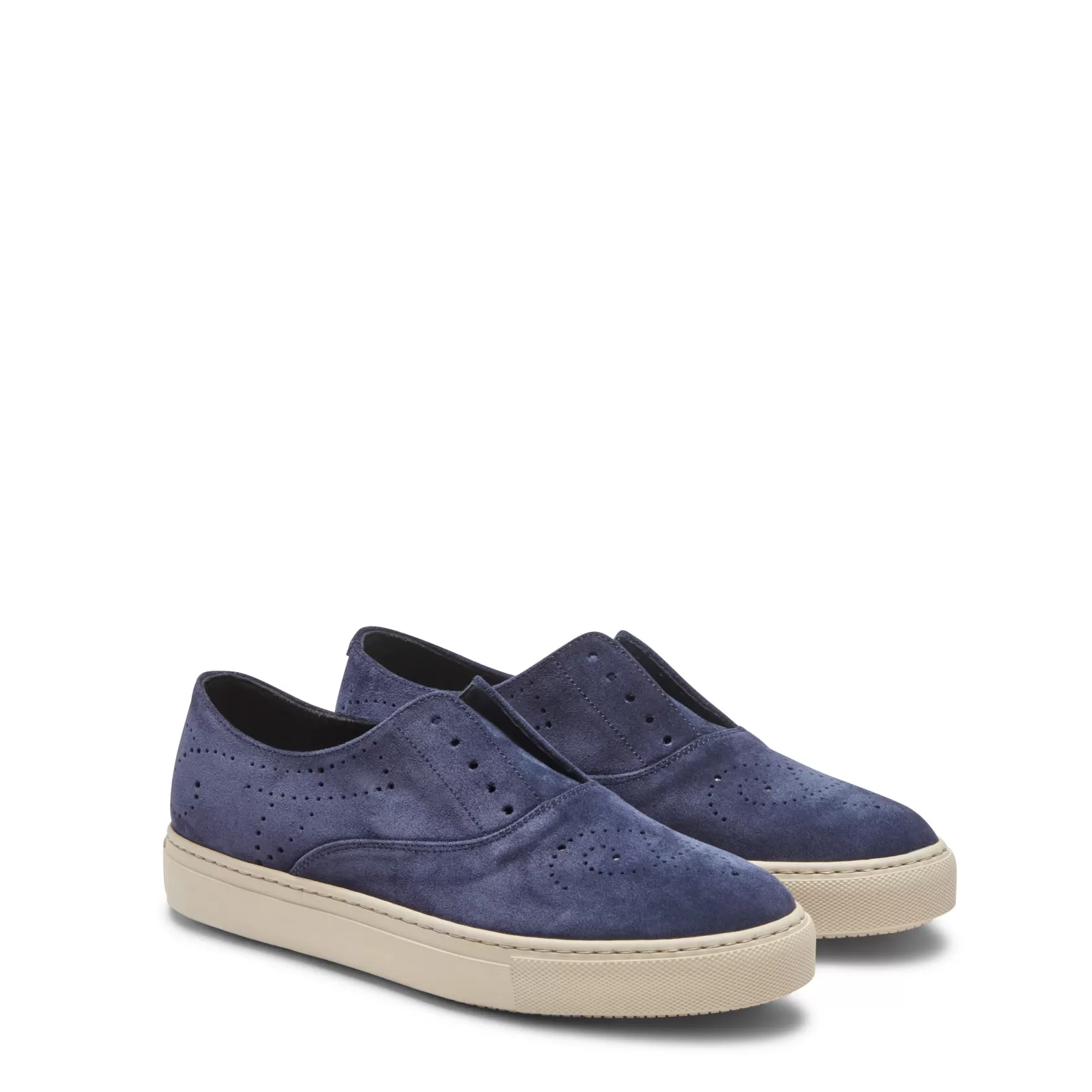 Fratelli Rossetti Navy blue suede Hobo Sport sneaker | Flash Sale