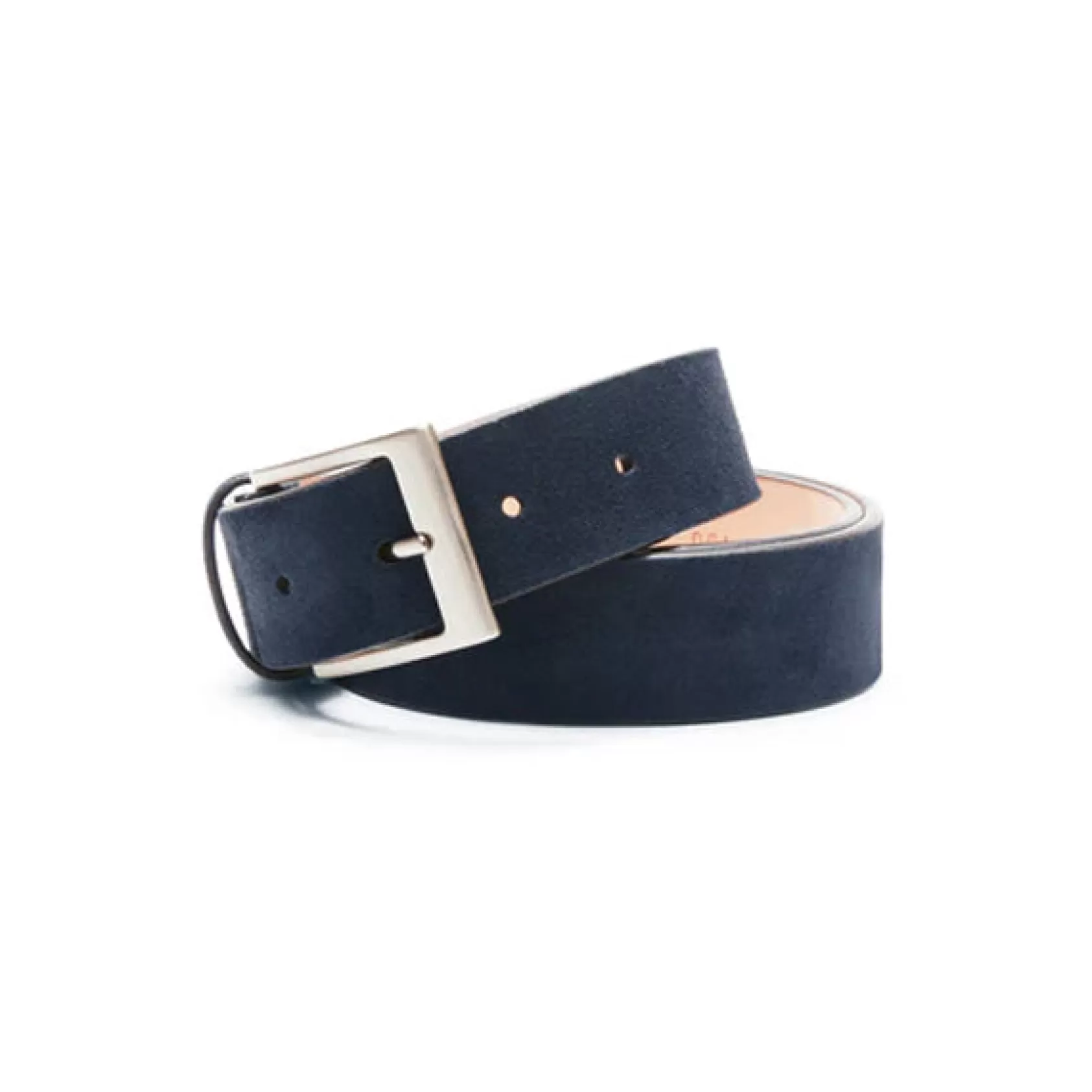 Fratelli Rossetti Navy blue suede men's belt | Best Sale