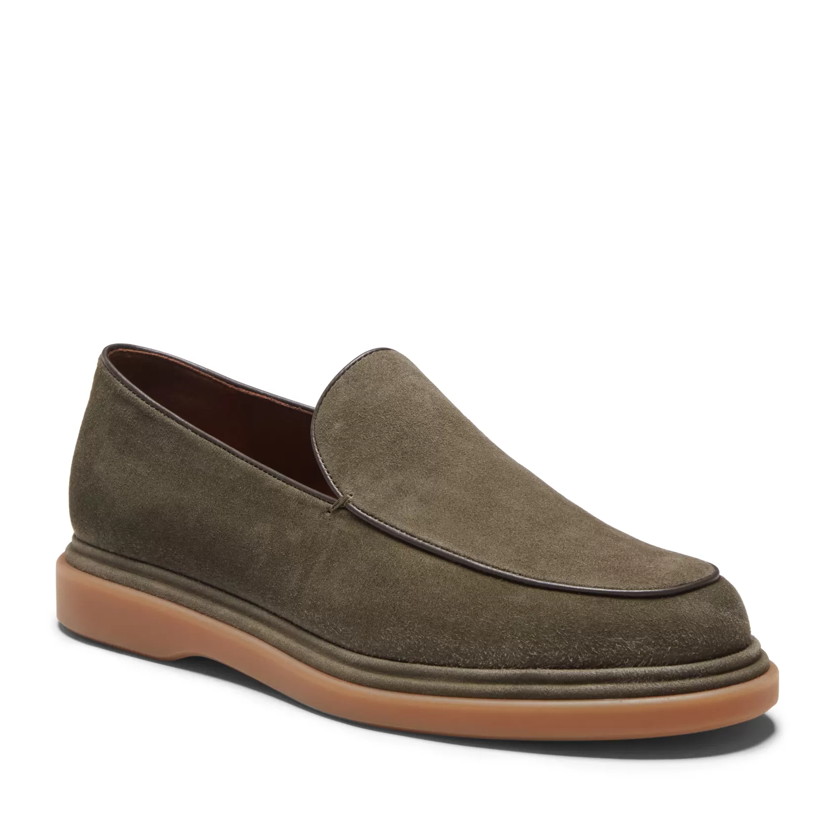 Fratelli Rossetti suede loafer | Olive Hot