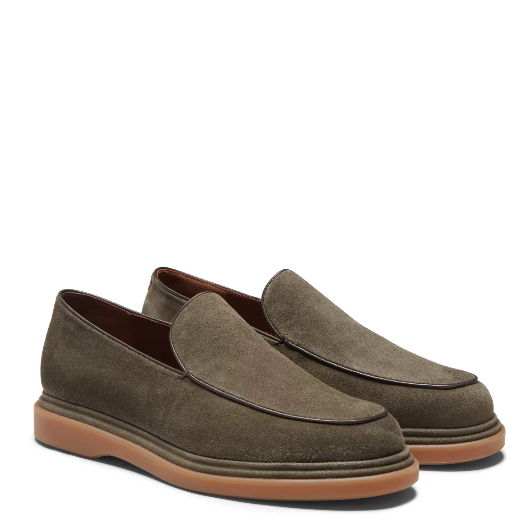 Fratelli Rossetti suede loafer | Olive Hot