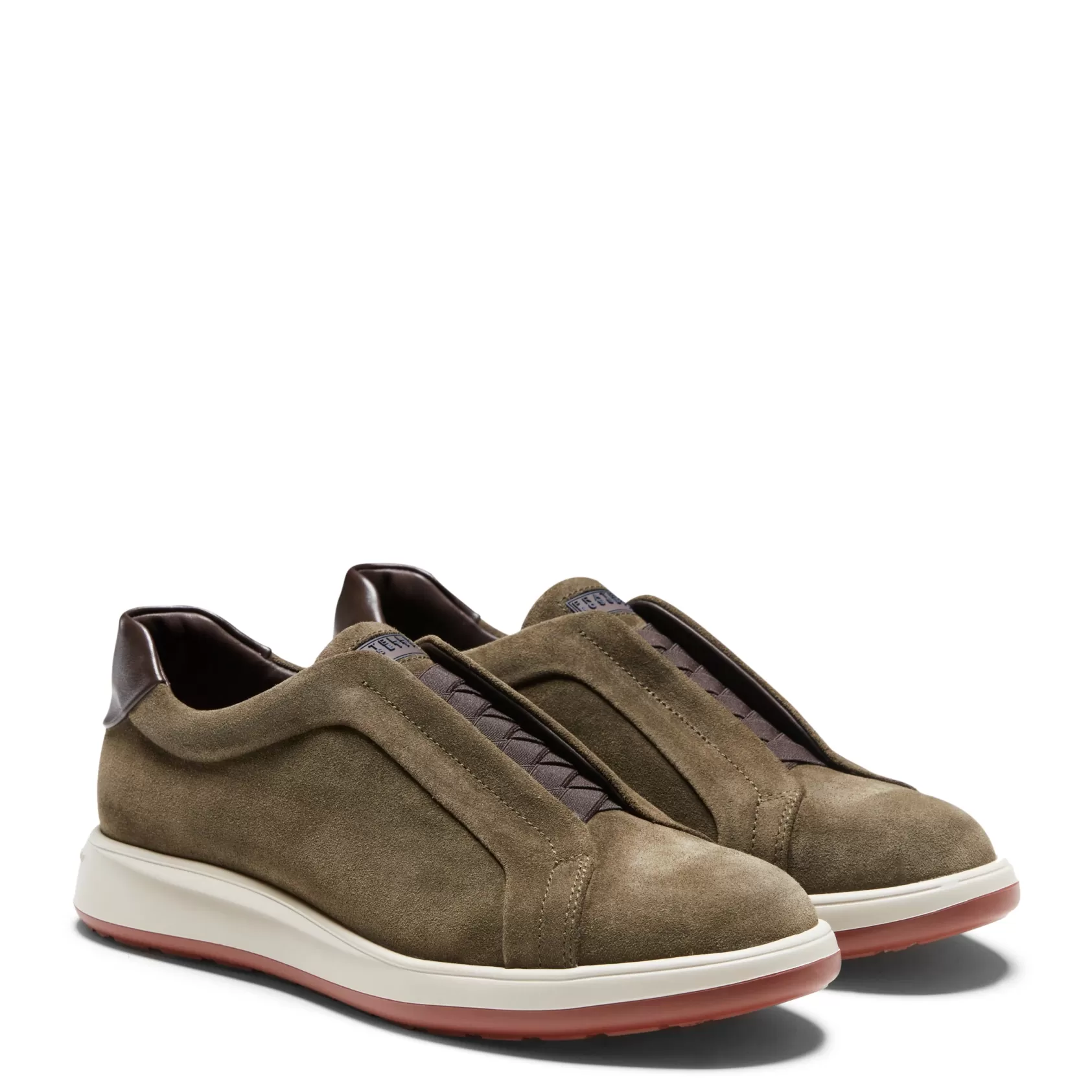 Fratelli Rossetti Olive-coloured suede sneaker | Oliva Store