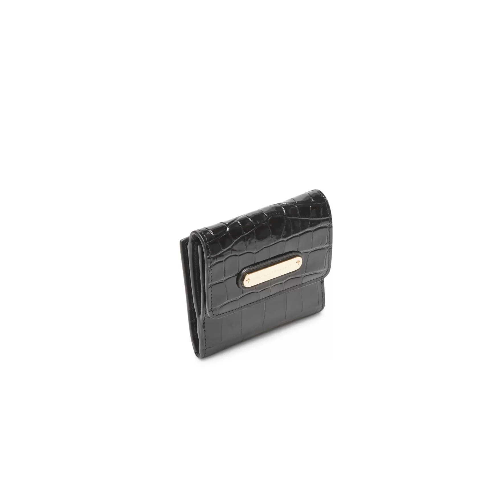 Fratelli Rossetti Portafoglio donna in pelle colore nero- Fashion