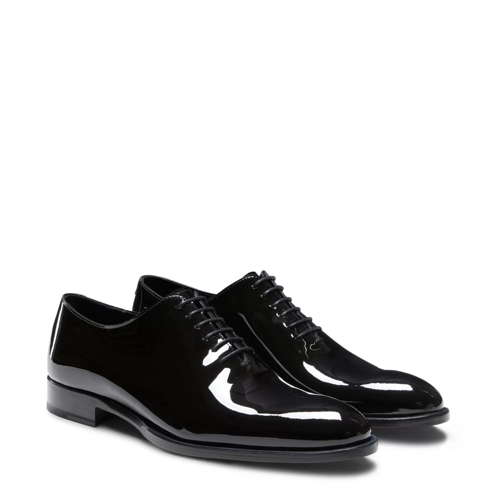 Fratelli Rossetti Richelieu Oxford shoe in black patent leather | Cheap