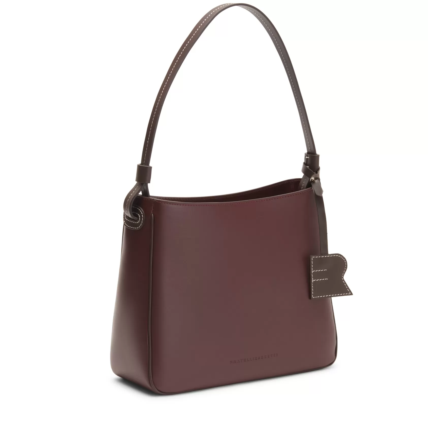 Fratelli Rossetti Shoulder bag Royal in pelle colore bruciato- Store