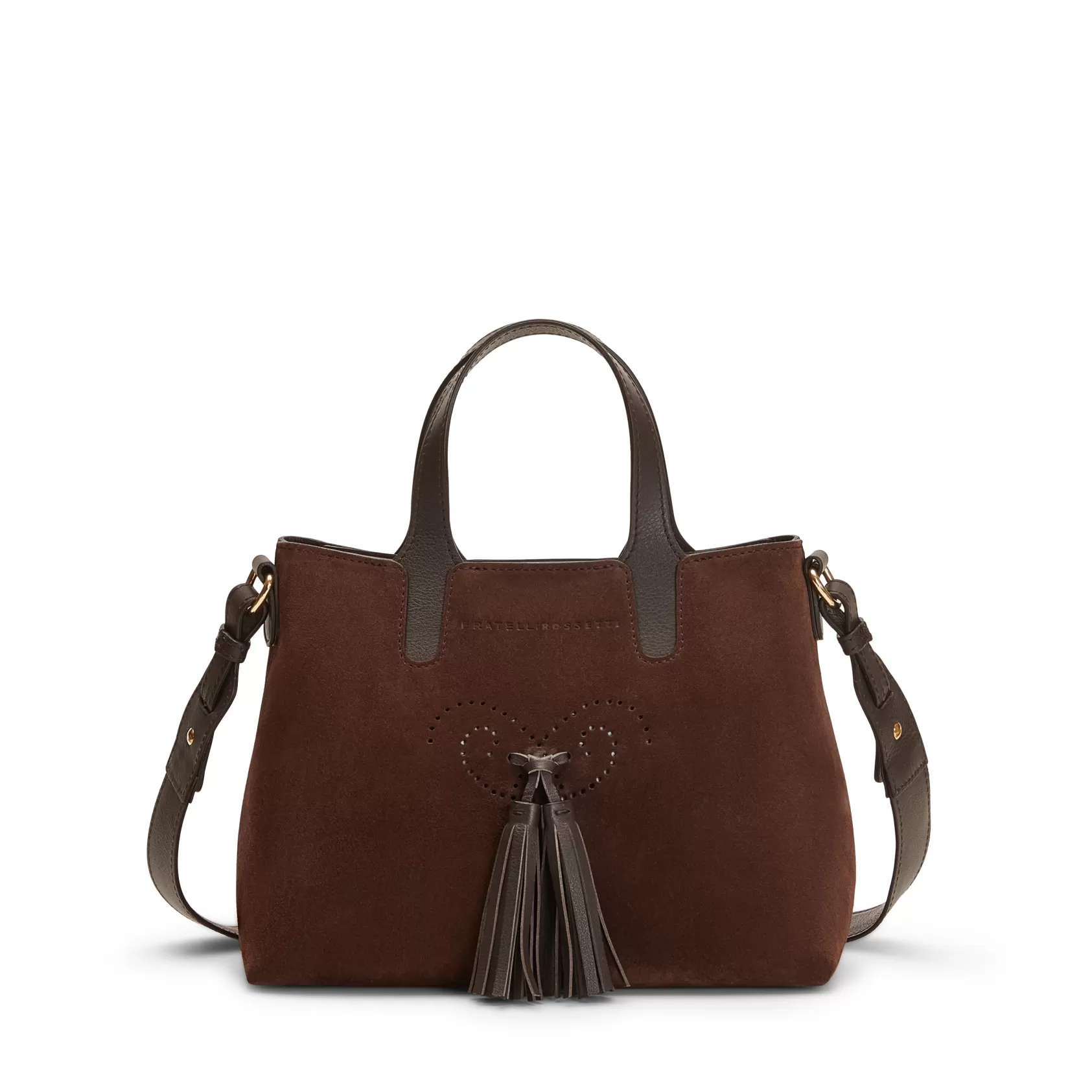 Fratelli Rossetti Small cocoa brown suede Hobo tote bag | Best Sale