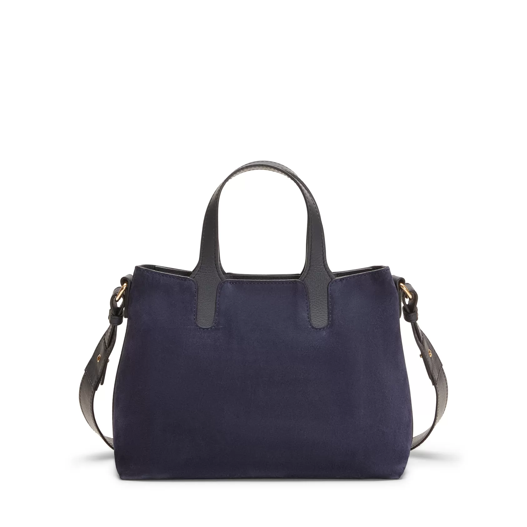 Fratelli Rossetti Small navy blue suede Hobo tote bag | Store