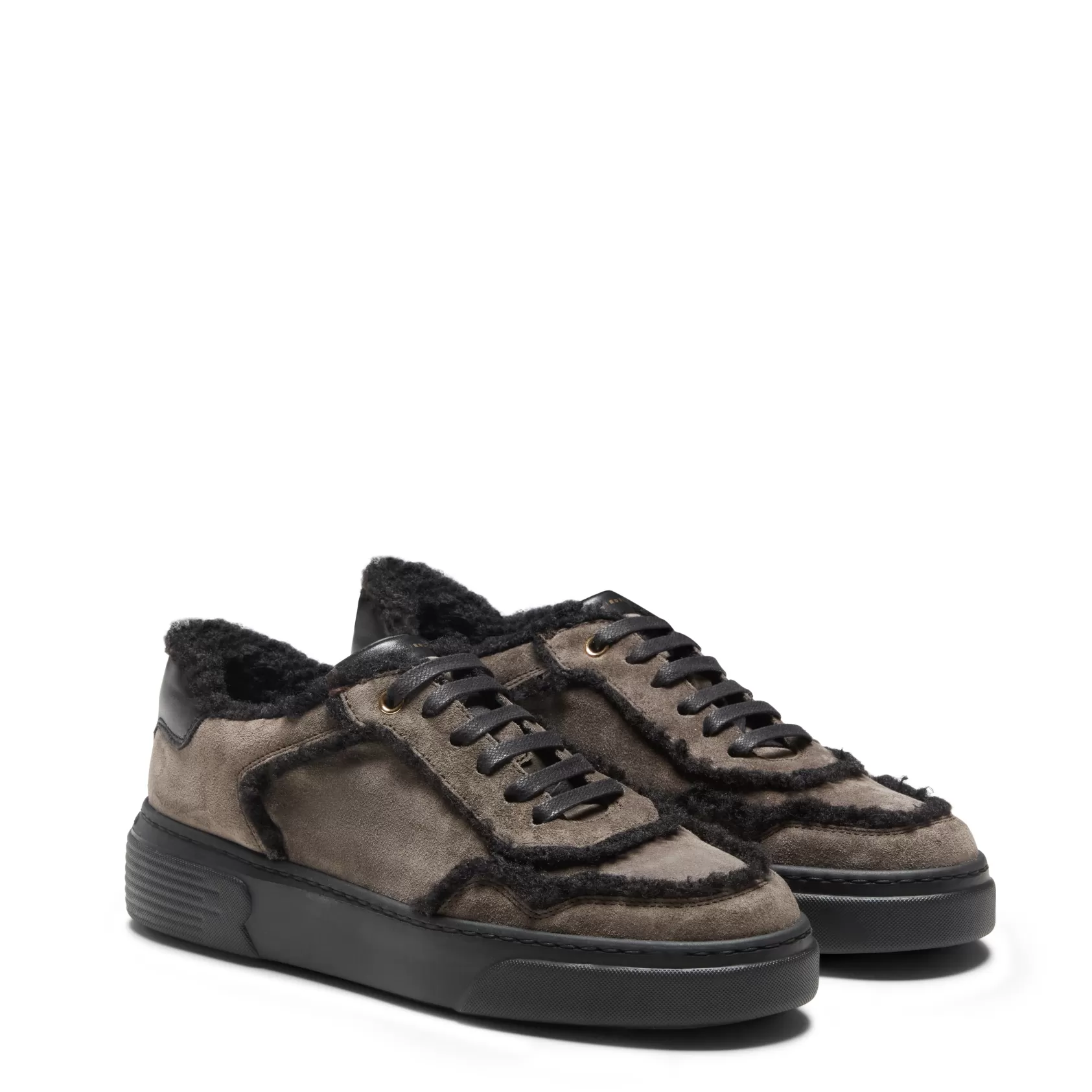 Fratelli Rossetti Steel grey suede sneaker | Acciaio Flash Sale