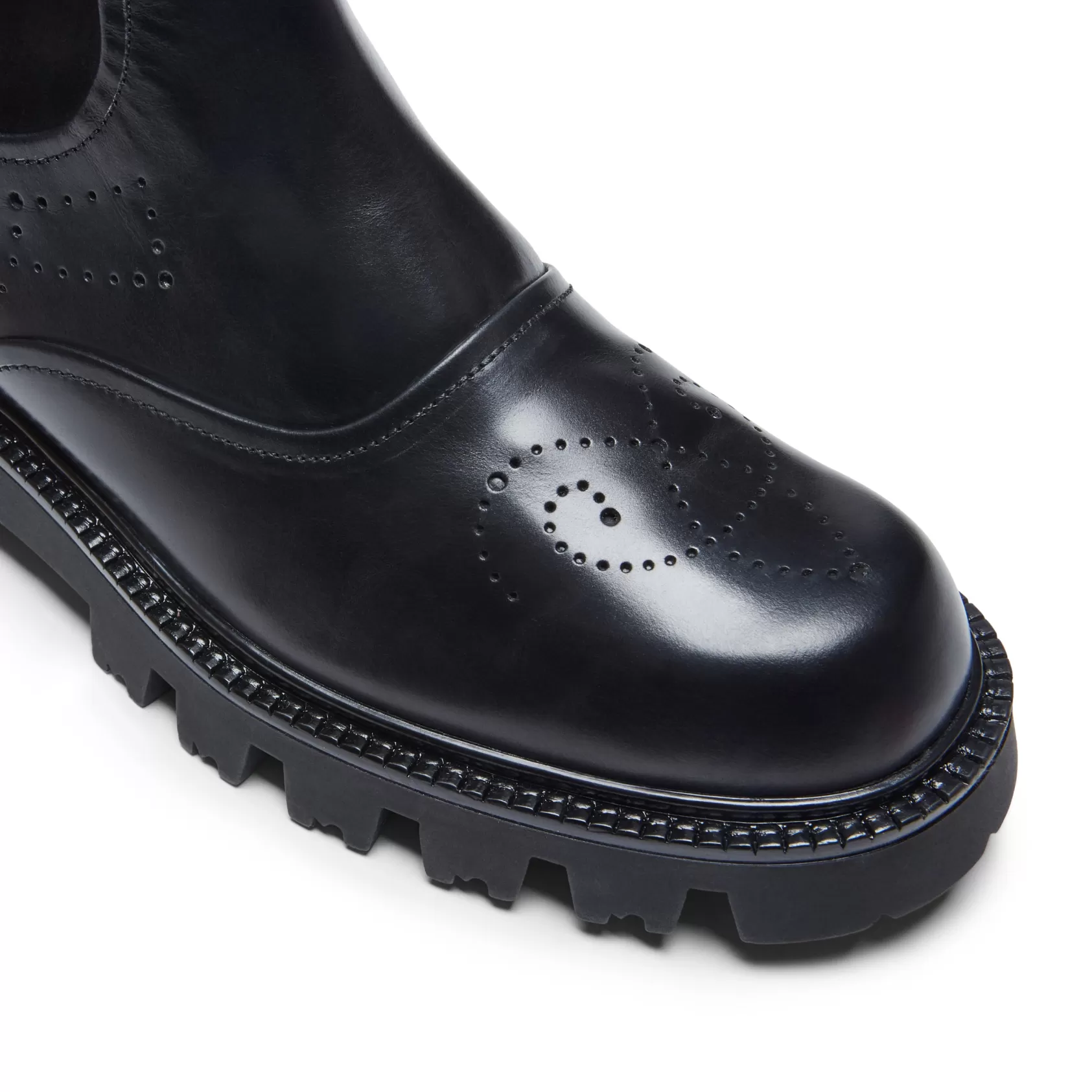 Fratelli Rossetti Stivaletto in pelle e suede da donna colore nero- Hot