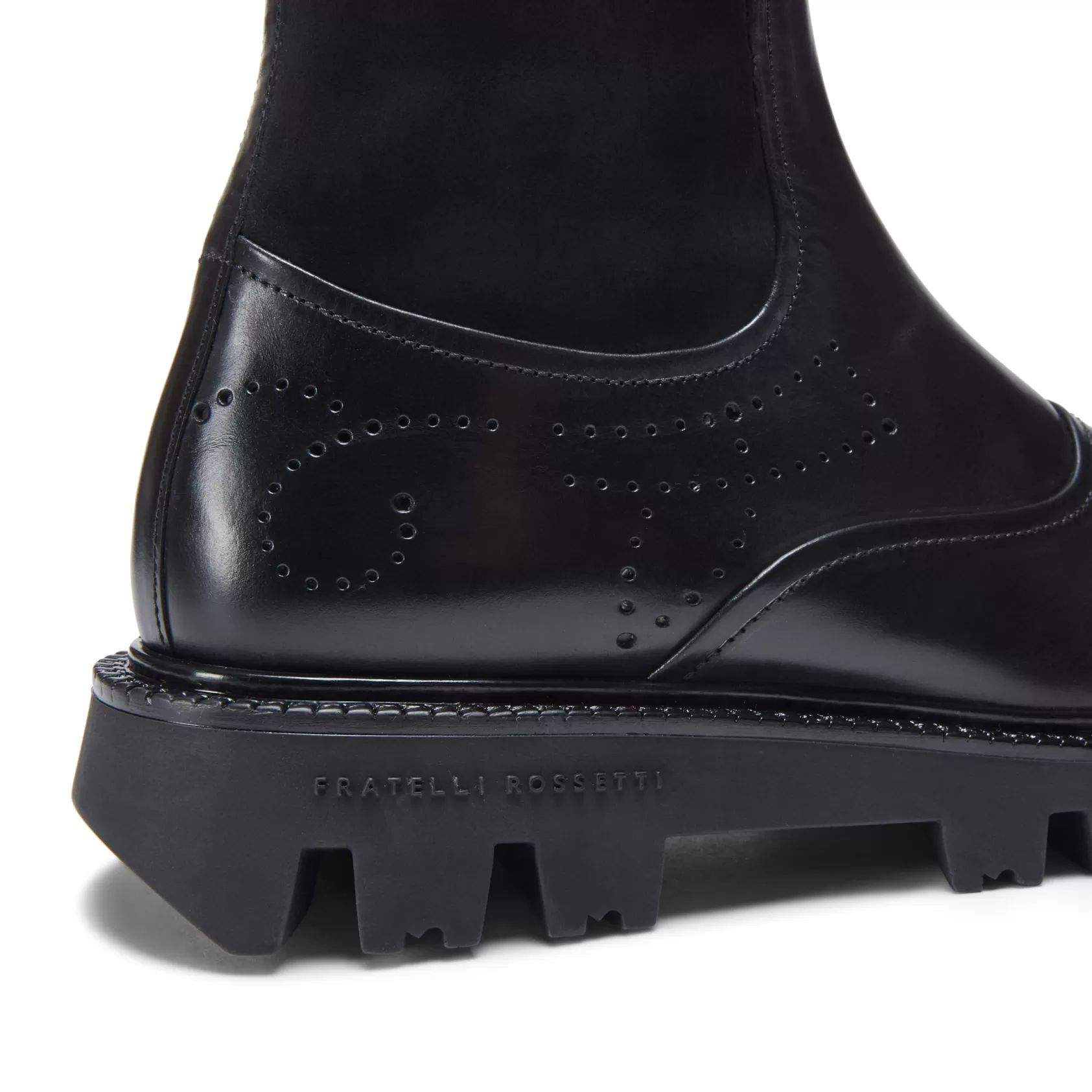 Fratelli Rossetti Stivaletto in pelle e suede da donna colore nero- Hot