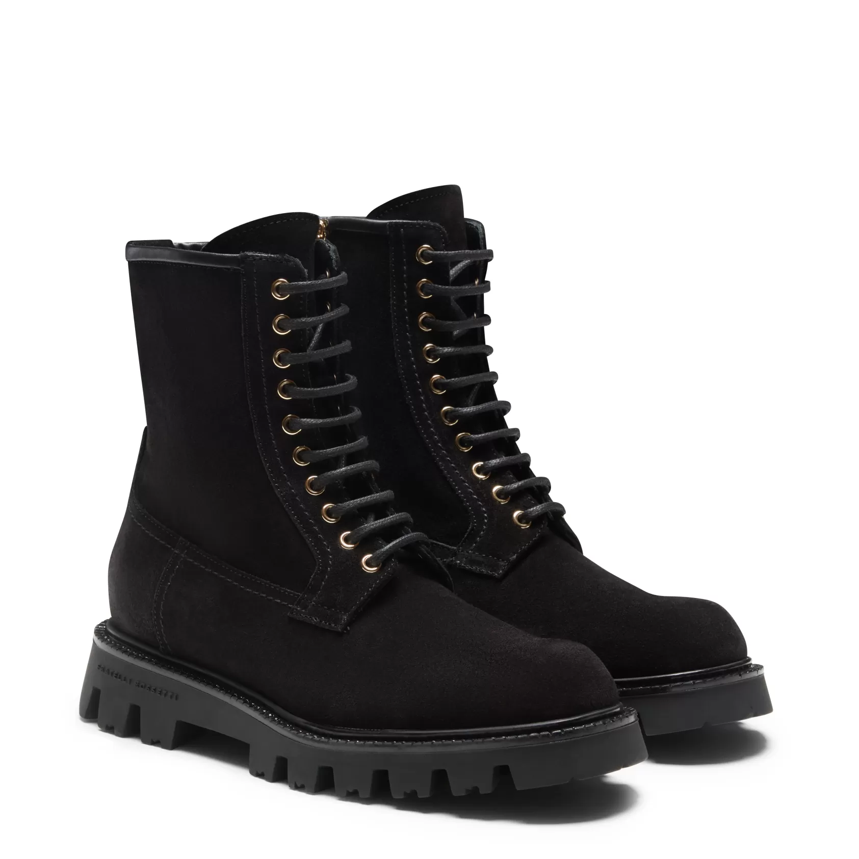 Fratelli Rossetti Suede and fabric boot | Nero Hot