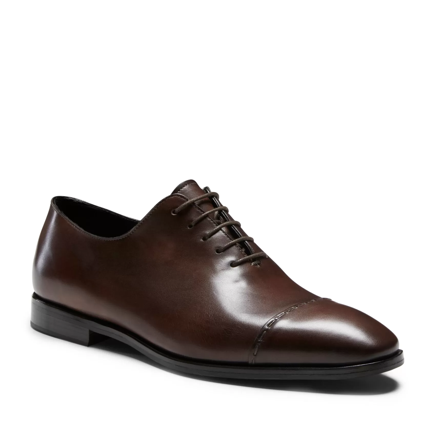 Fratelli Rossetti leather Oxford shoe | Tobacco Cheap