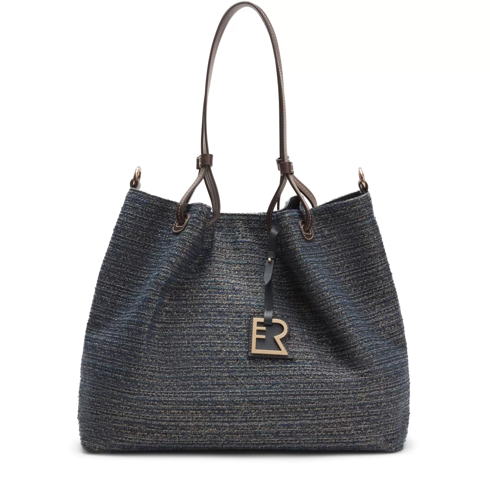 Fratelli Rossetti Tote bag Royal in tessuto blu- Flash Sale