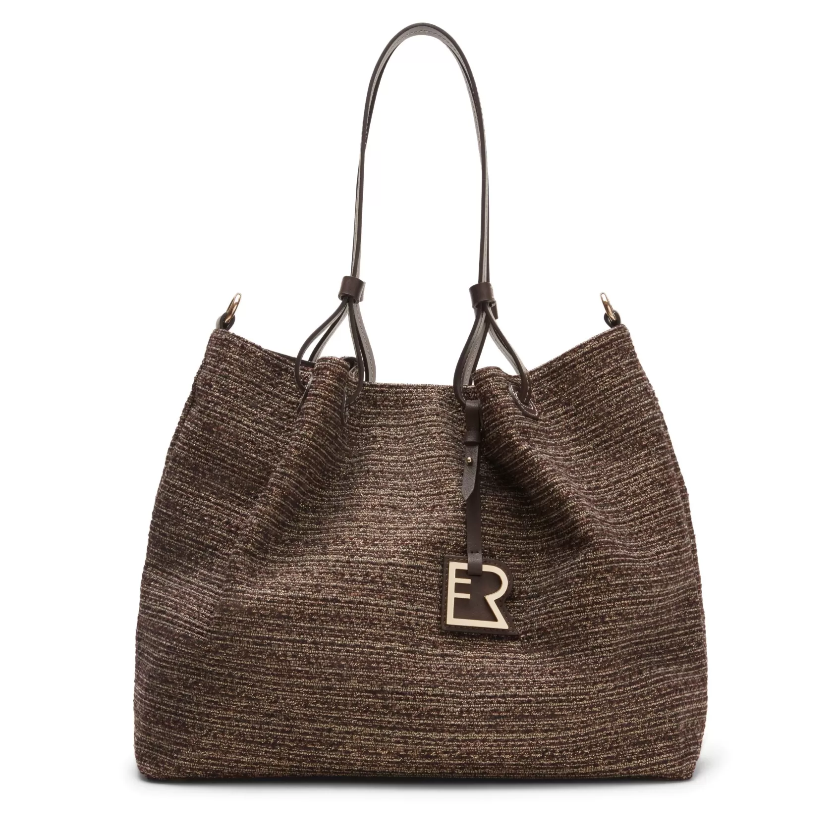 Fratelli Rossetti Tote bag Royal in tessuto marrone- Hot