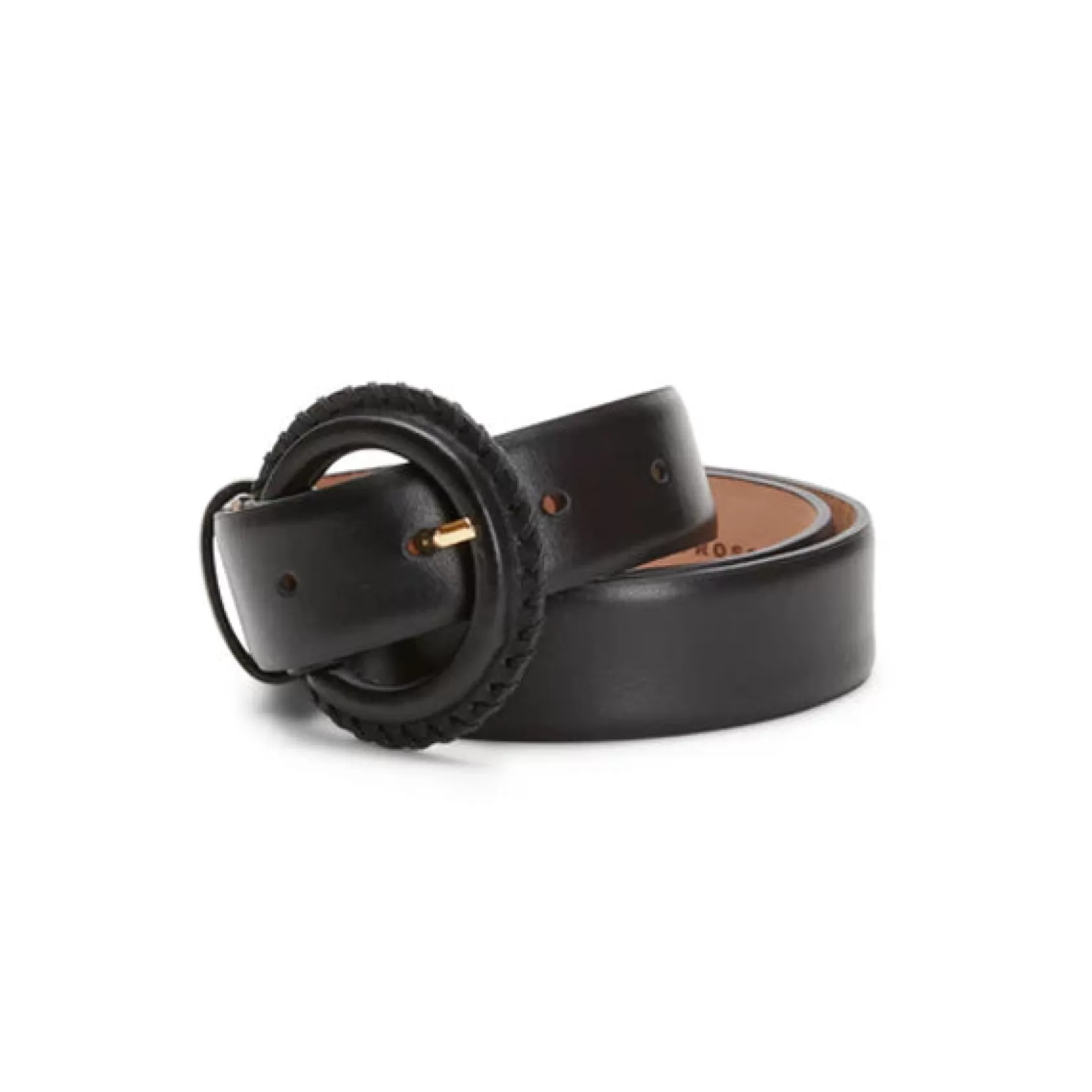 Fratelli Rossetti Women's black leather belt | Online