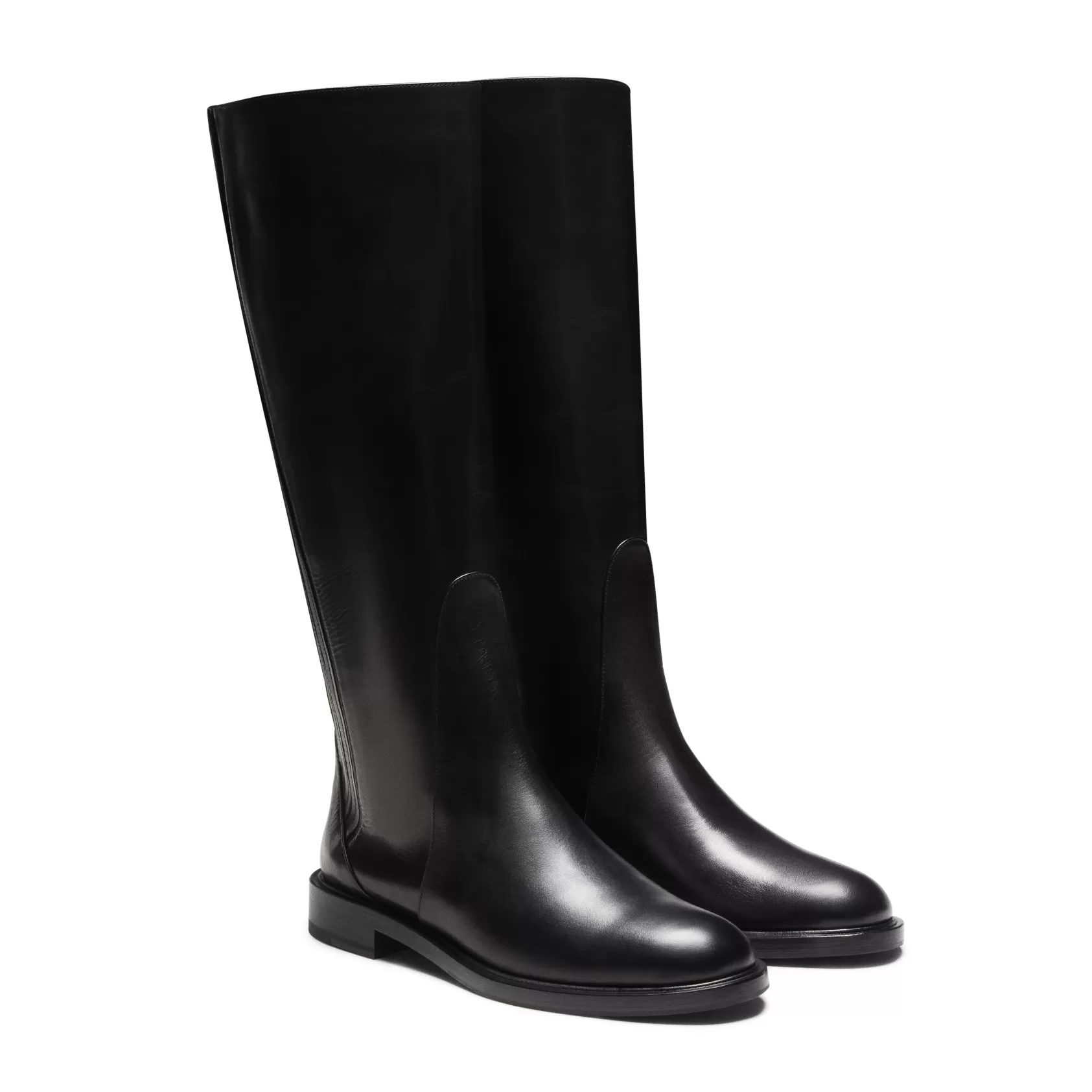 Fratelli Rossetti Women's black leather boot | Nero Shop