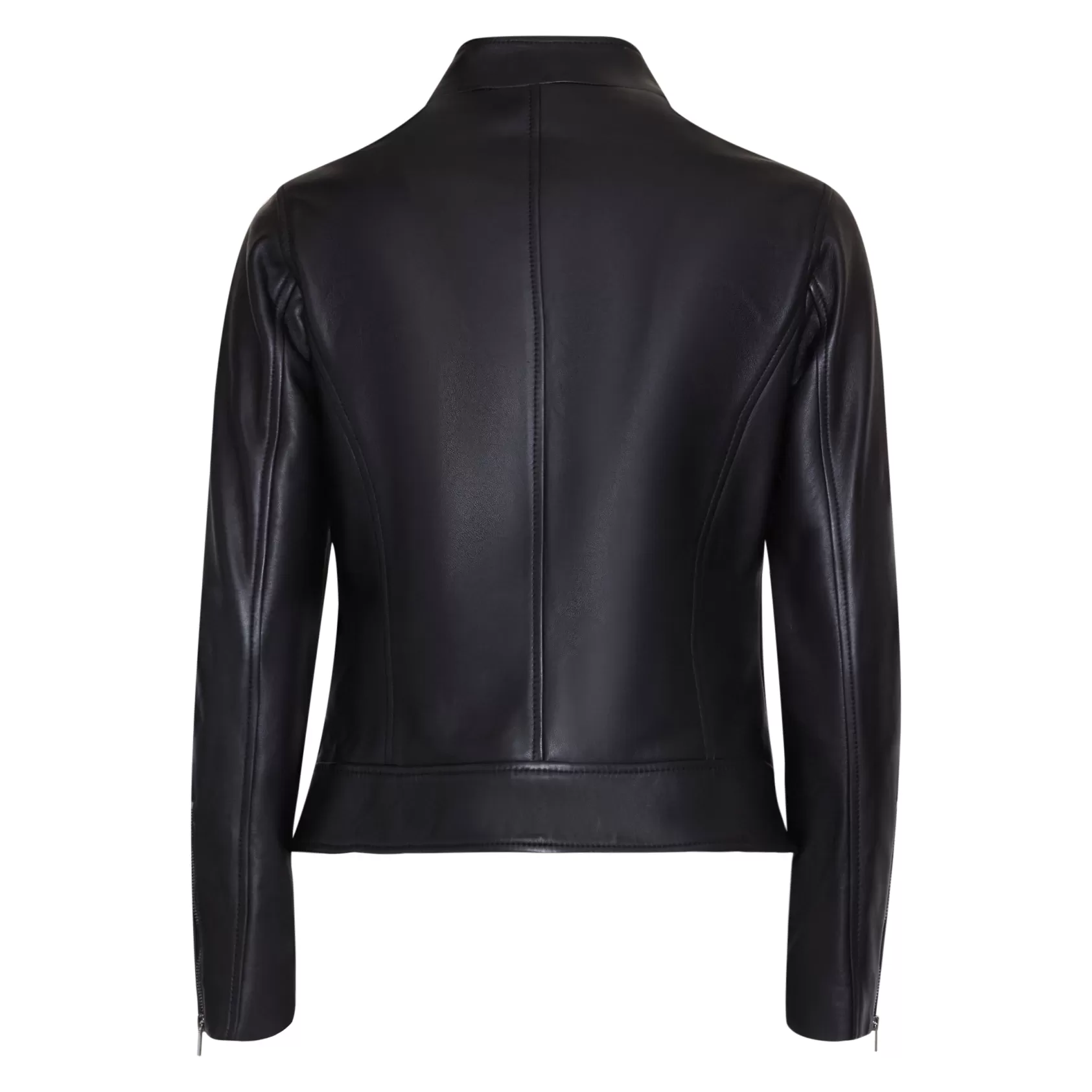 Fratelli Rossetti Women’s black nappa leather jacket | Discount