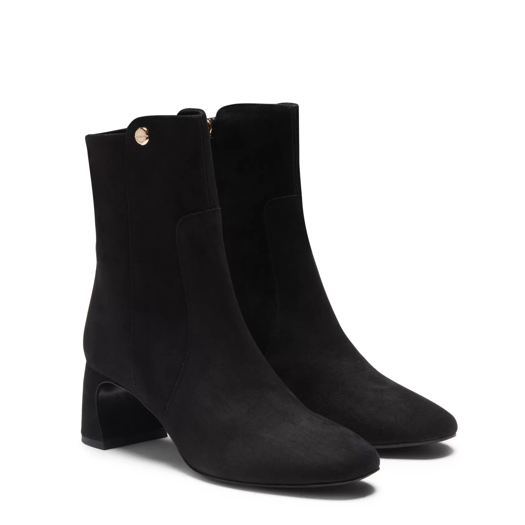 Fratelli Rossetti Women's black suede ankle boot | Nero Online