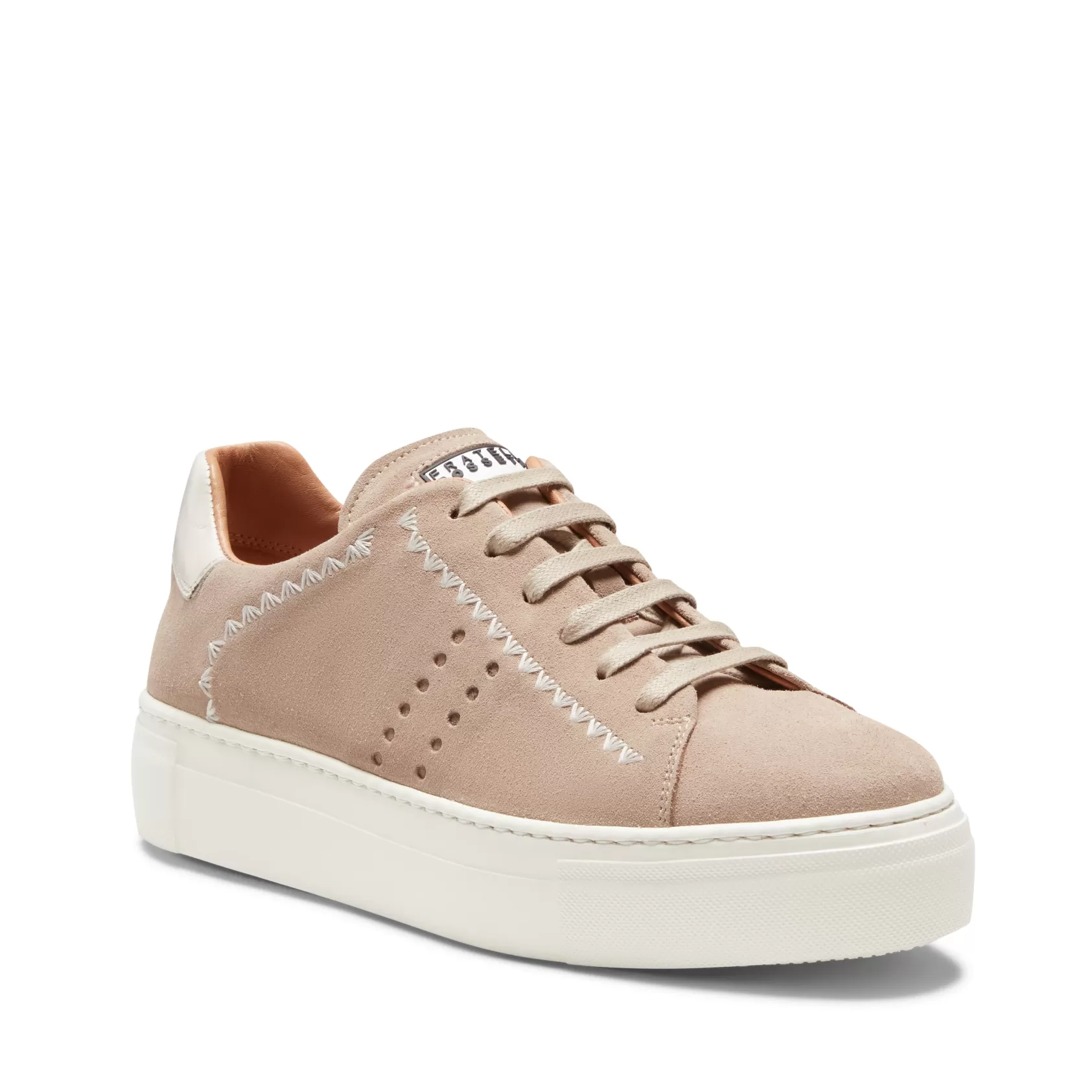 Fratelli Rossetti Women's sand-coloured suede sneaker | Sabbia Flash Sale