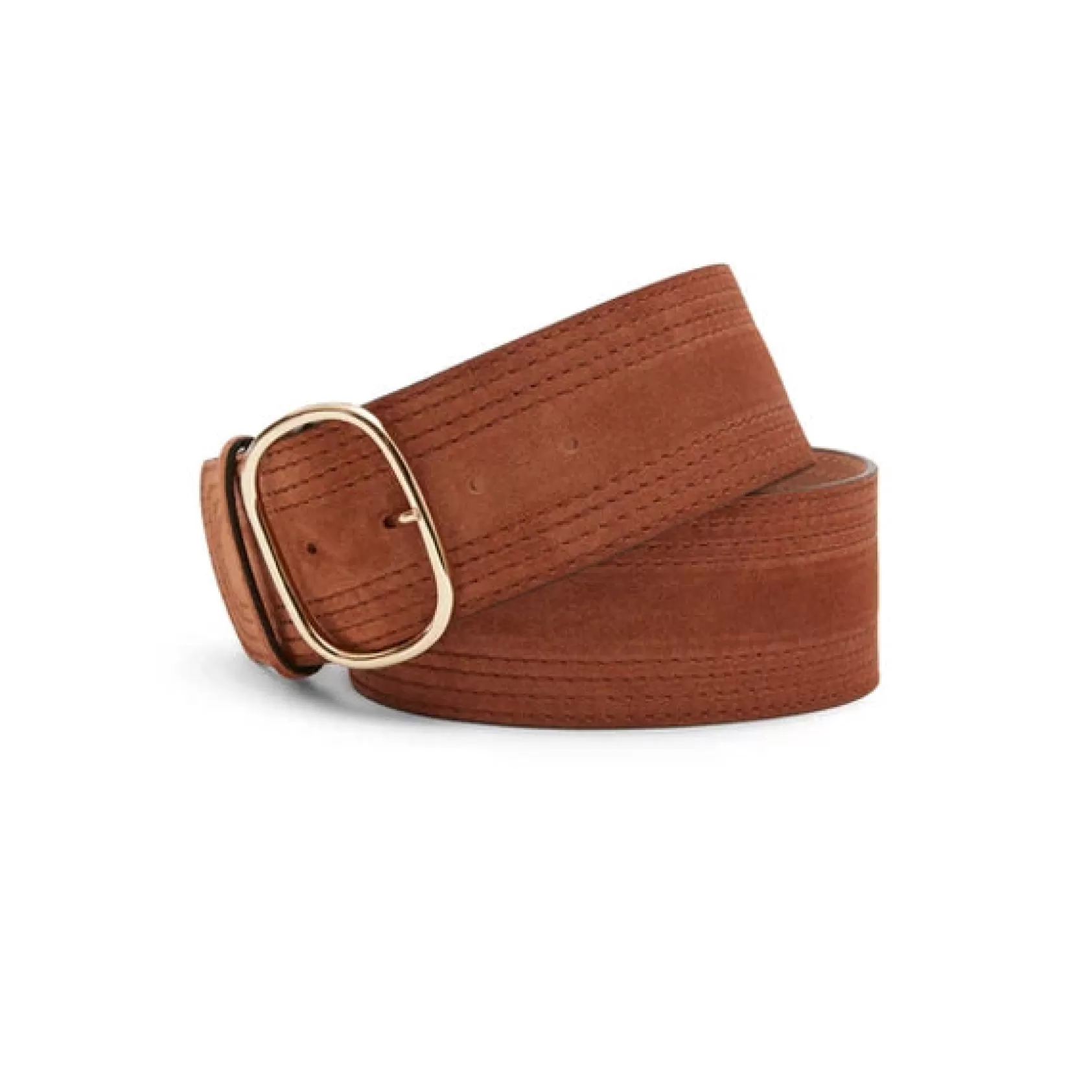 Fratelli Rossetti Women's tan suede belt | Best Sale